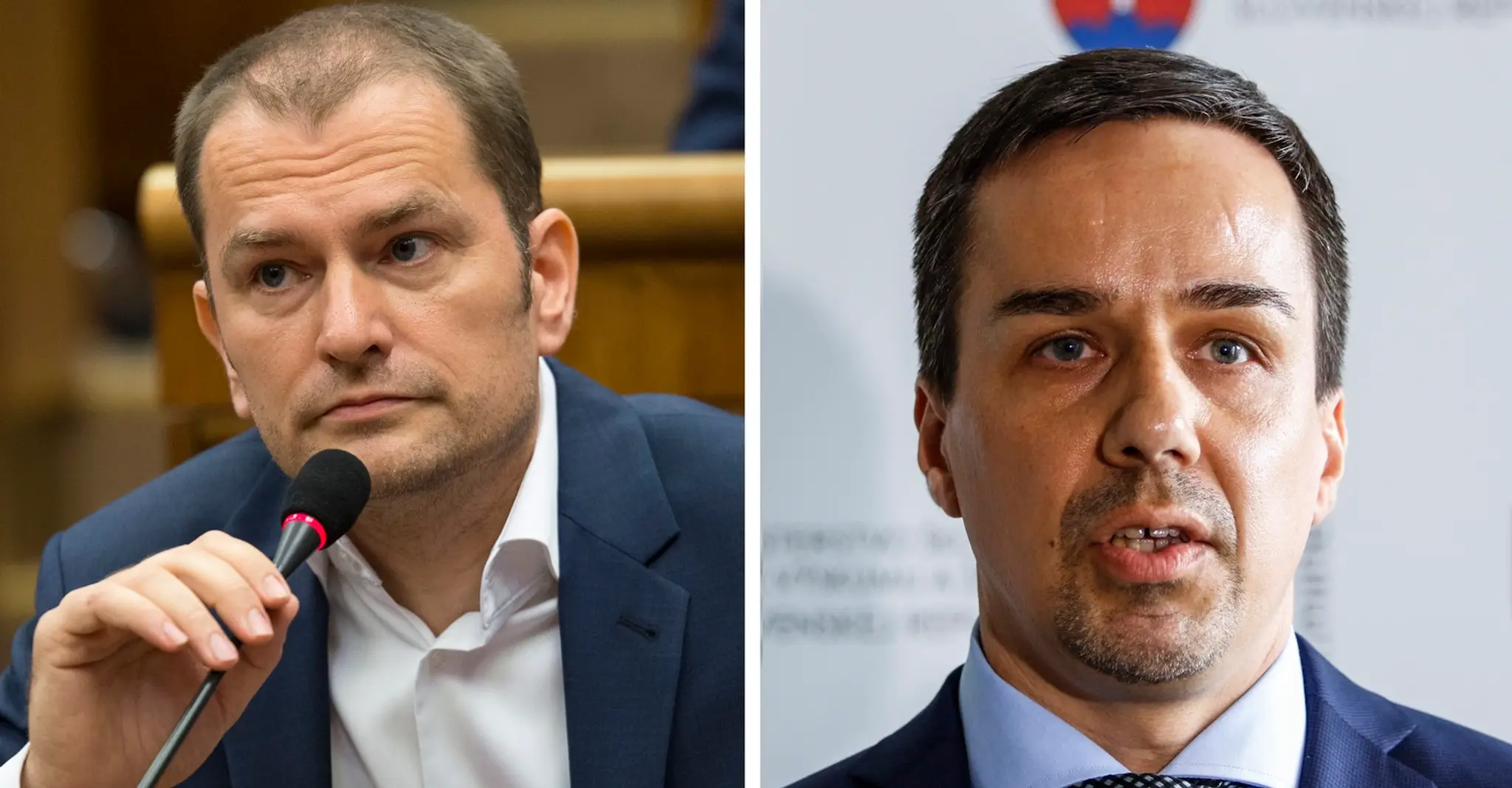Igor Matovič a Erik Tomáš