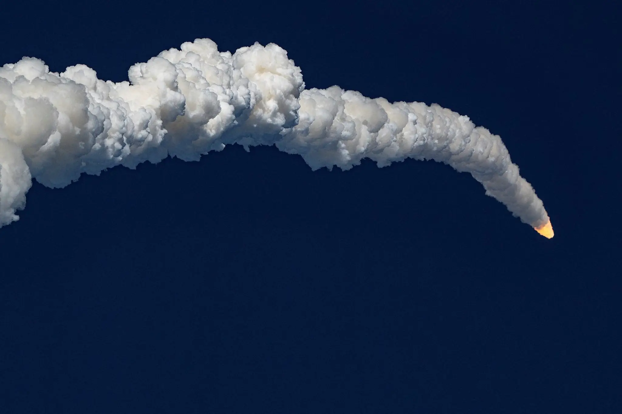 Štart rakety SLS.