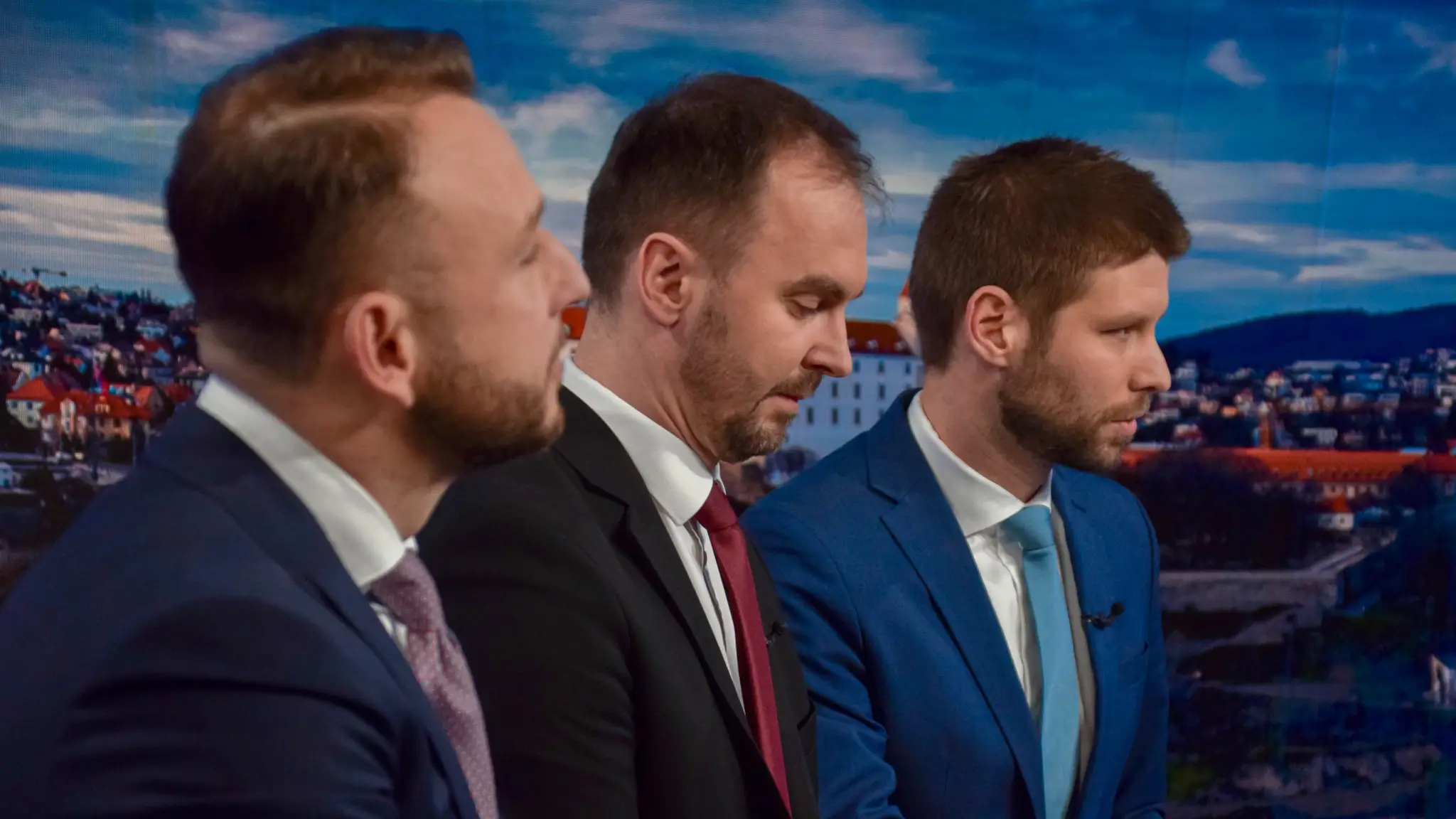 Matúš Šutaj Eštok, Michal Šipoš a Michal Šimečka v relácii Na telo.