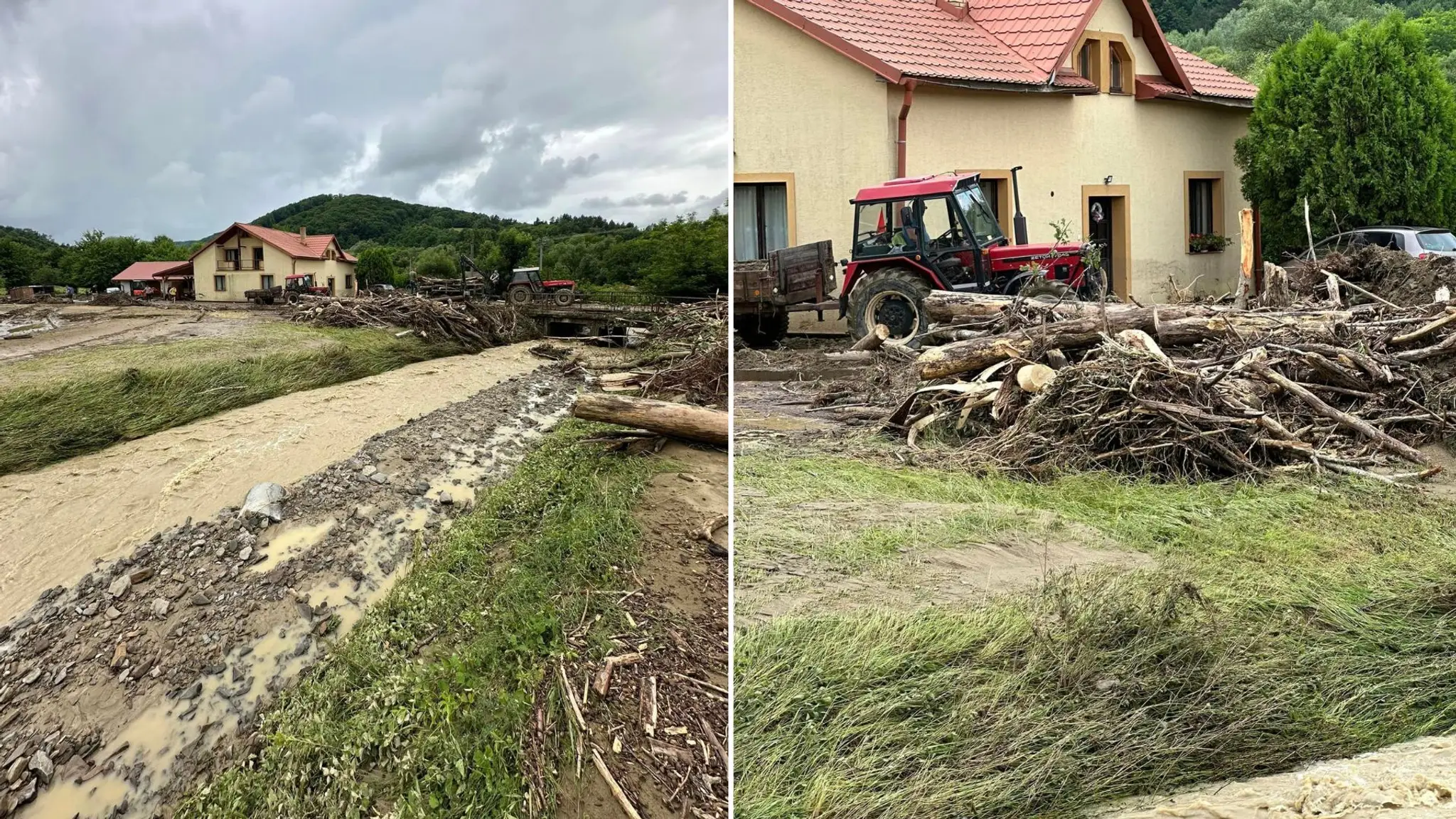 V časti okresu Snina vyhlásili po prietrži mračien mimoriadnu situáciu