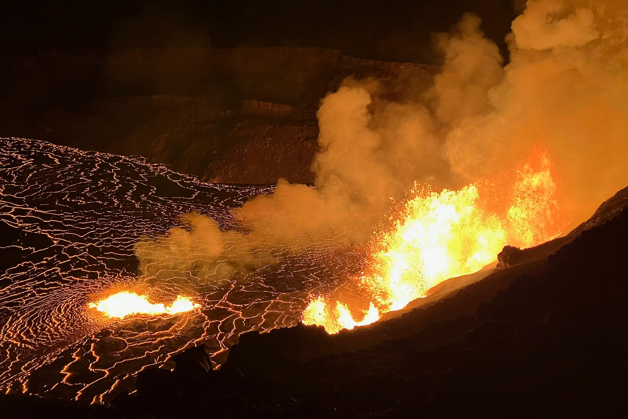 Sopka Kilauea.