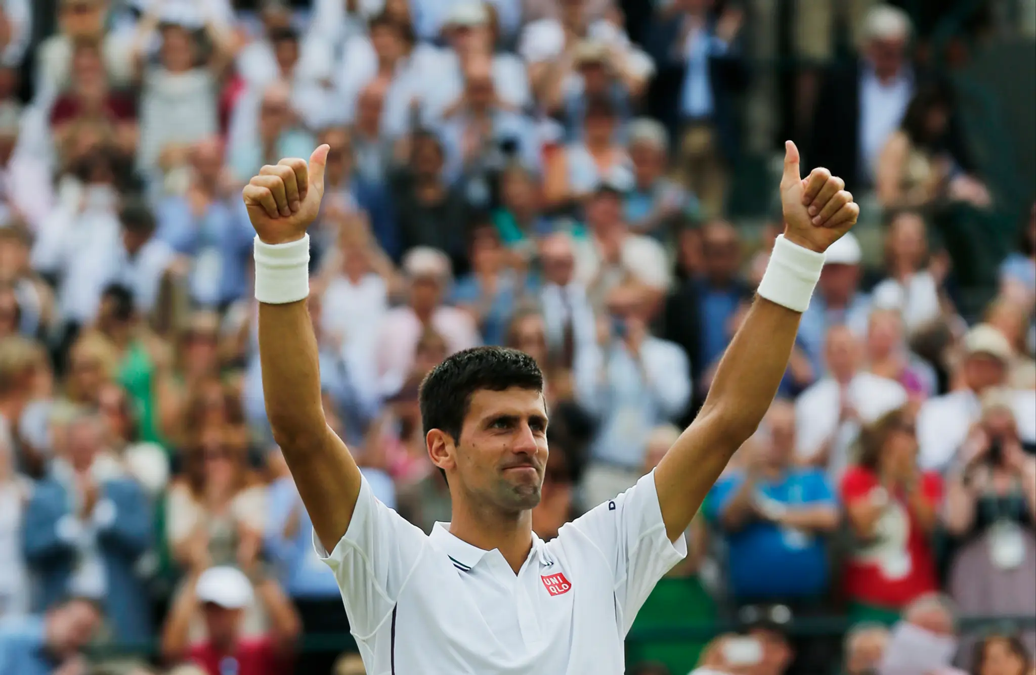 Srbský tenista Novak Djokovič