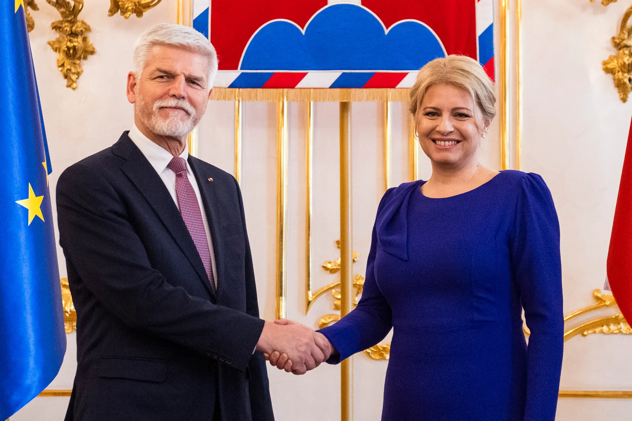 Petr Pavel a Zuzana Čaputová