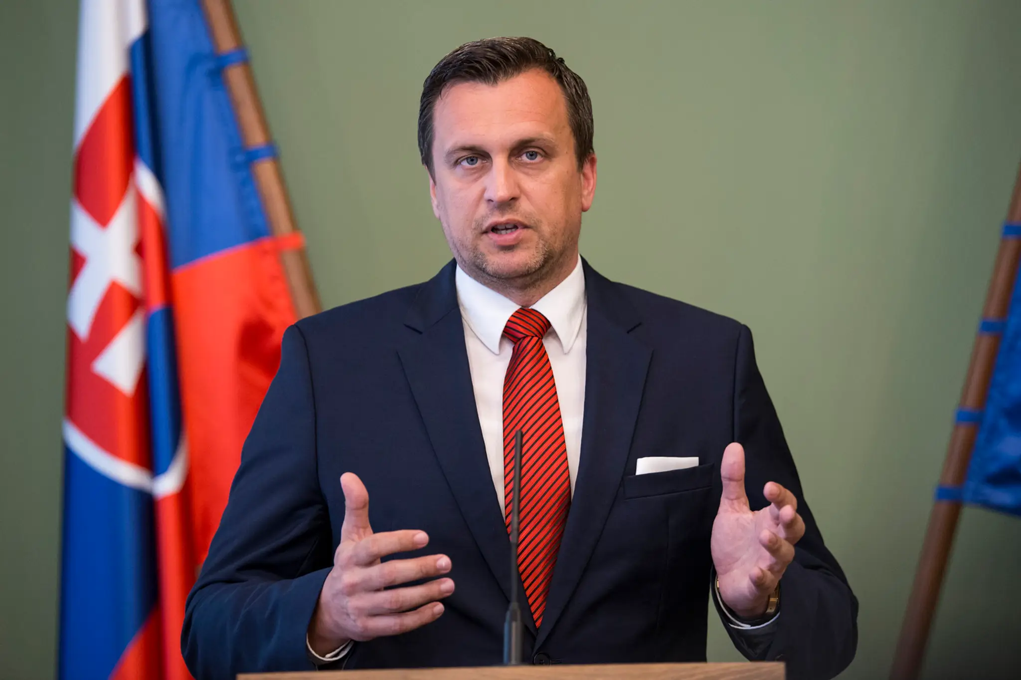 Na snímke predseda NR SR Andrej Danko 