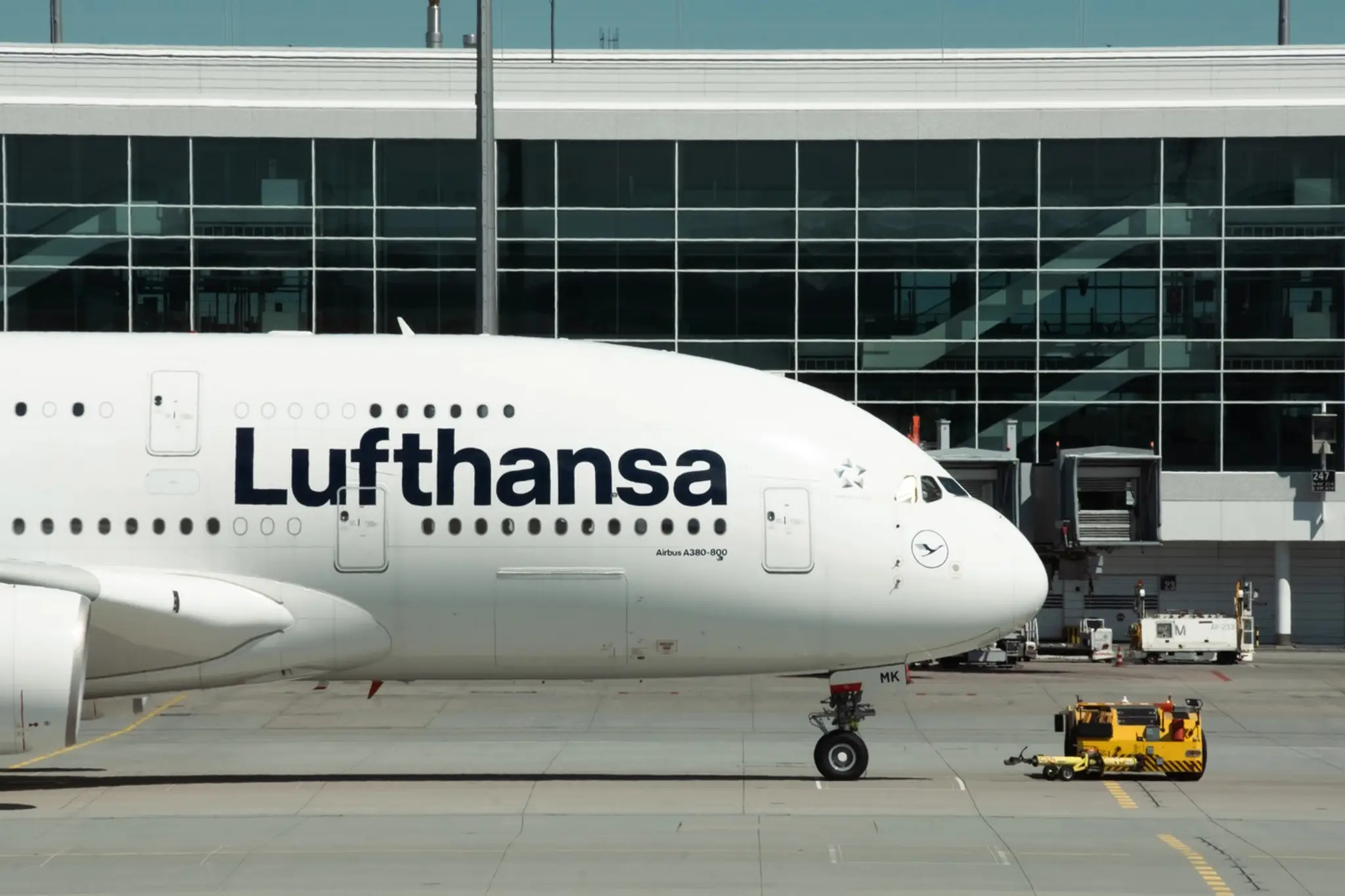 Lietadlo spoločnosti Lufthansa - ilustračná snímka