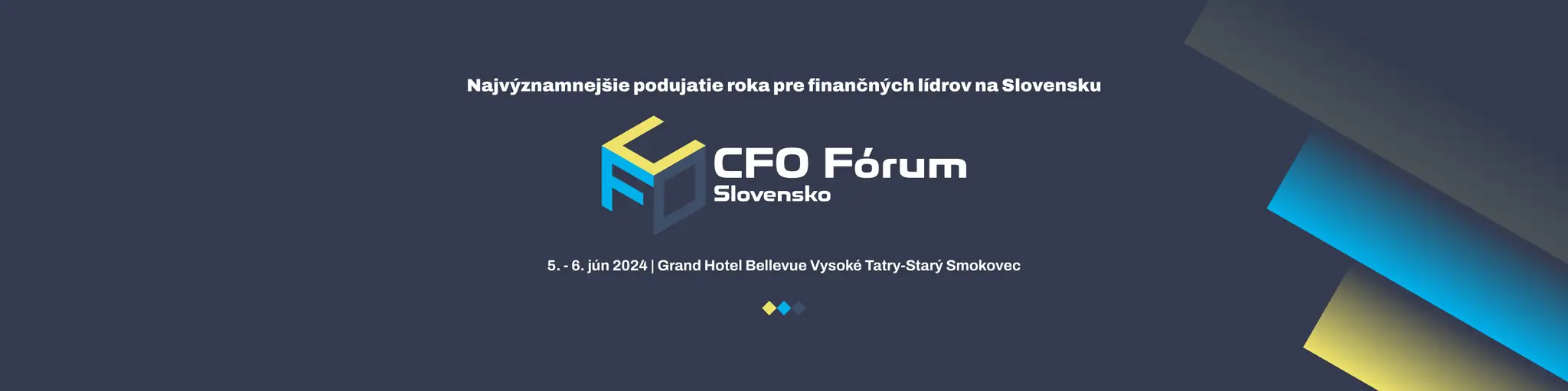 CFO Fórum Slovensko.