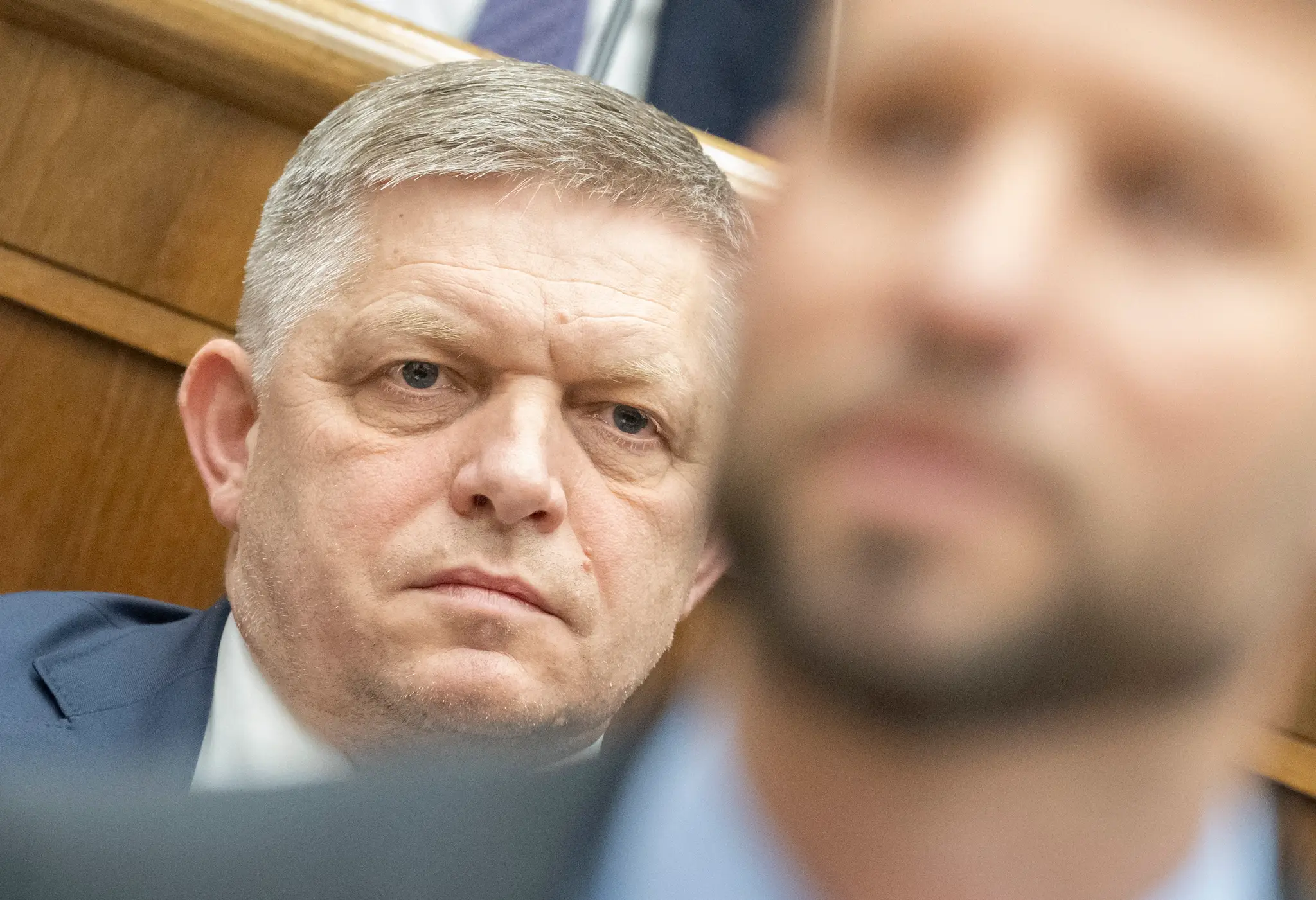 Robert Fico a Michal Šimečka