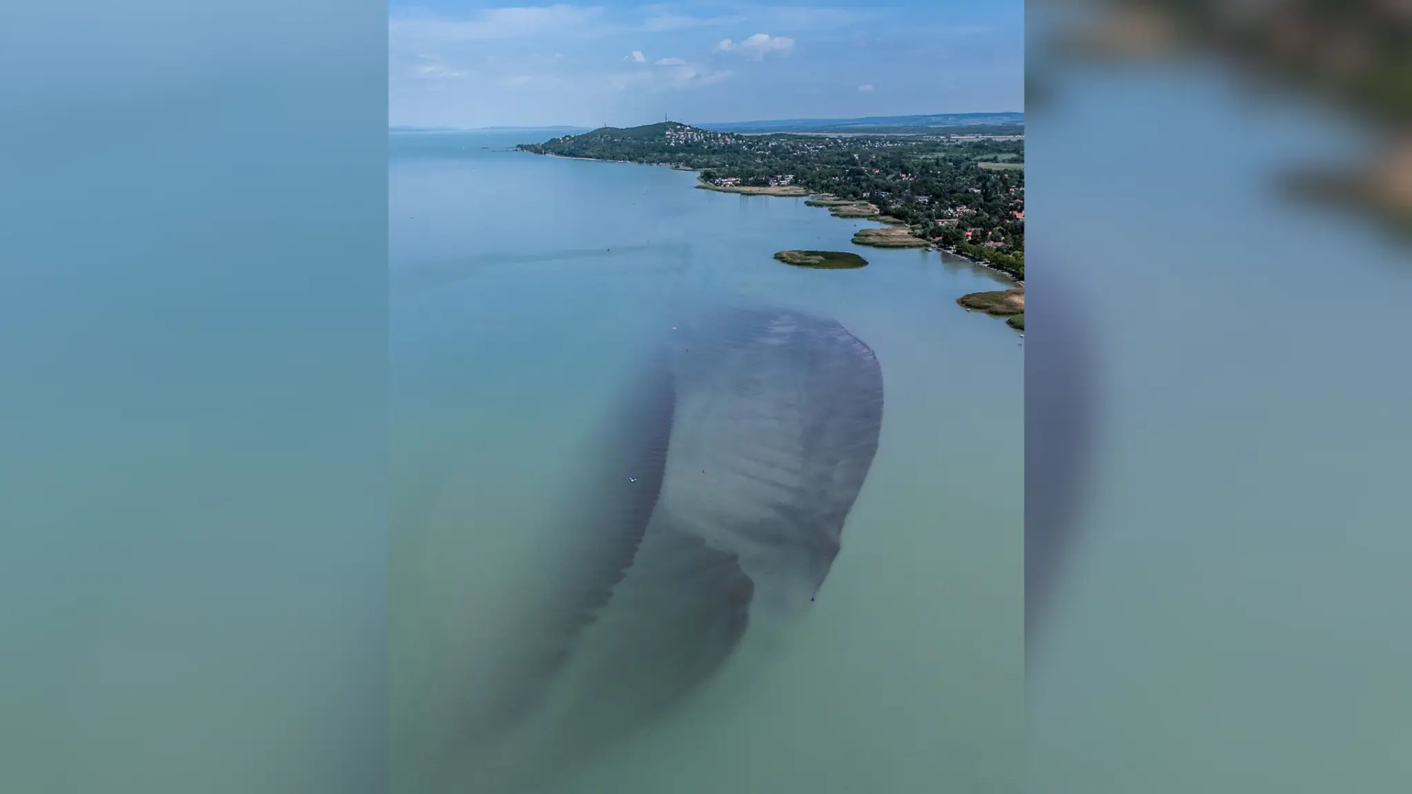 Balaton čelí výraznému poklesu hladiny vody.