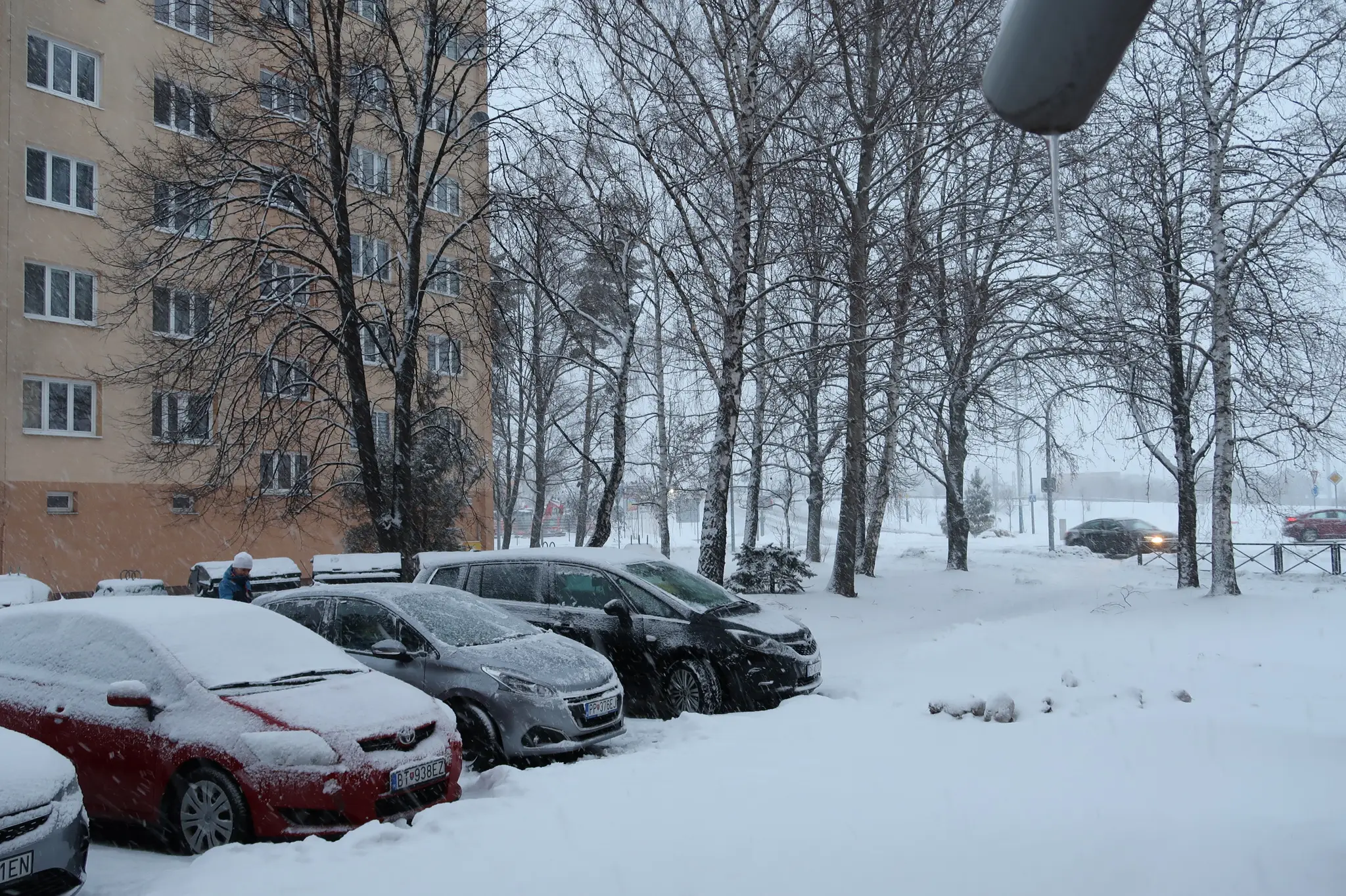 Zlá situácia na cestách v Poprade