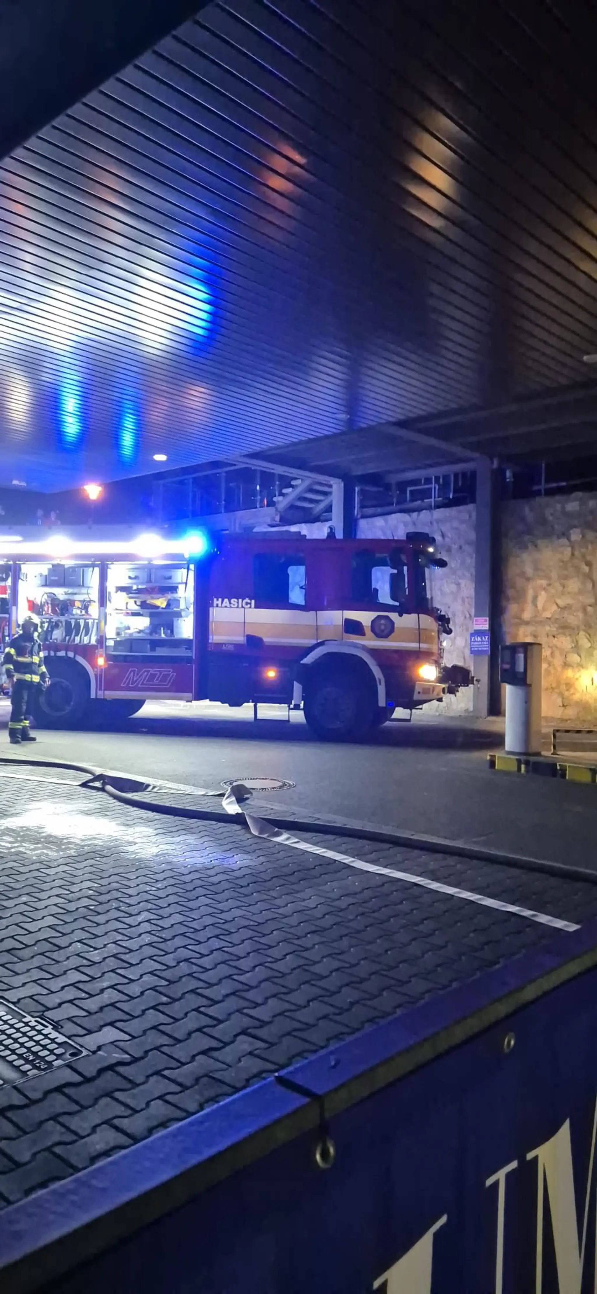 Požiar v Ružinove