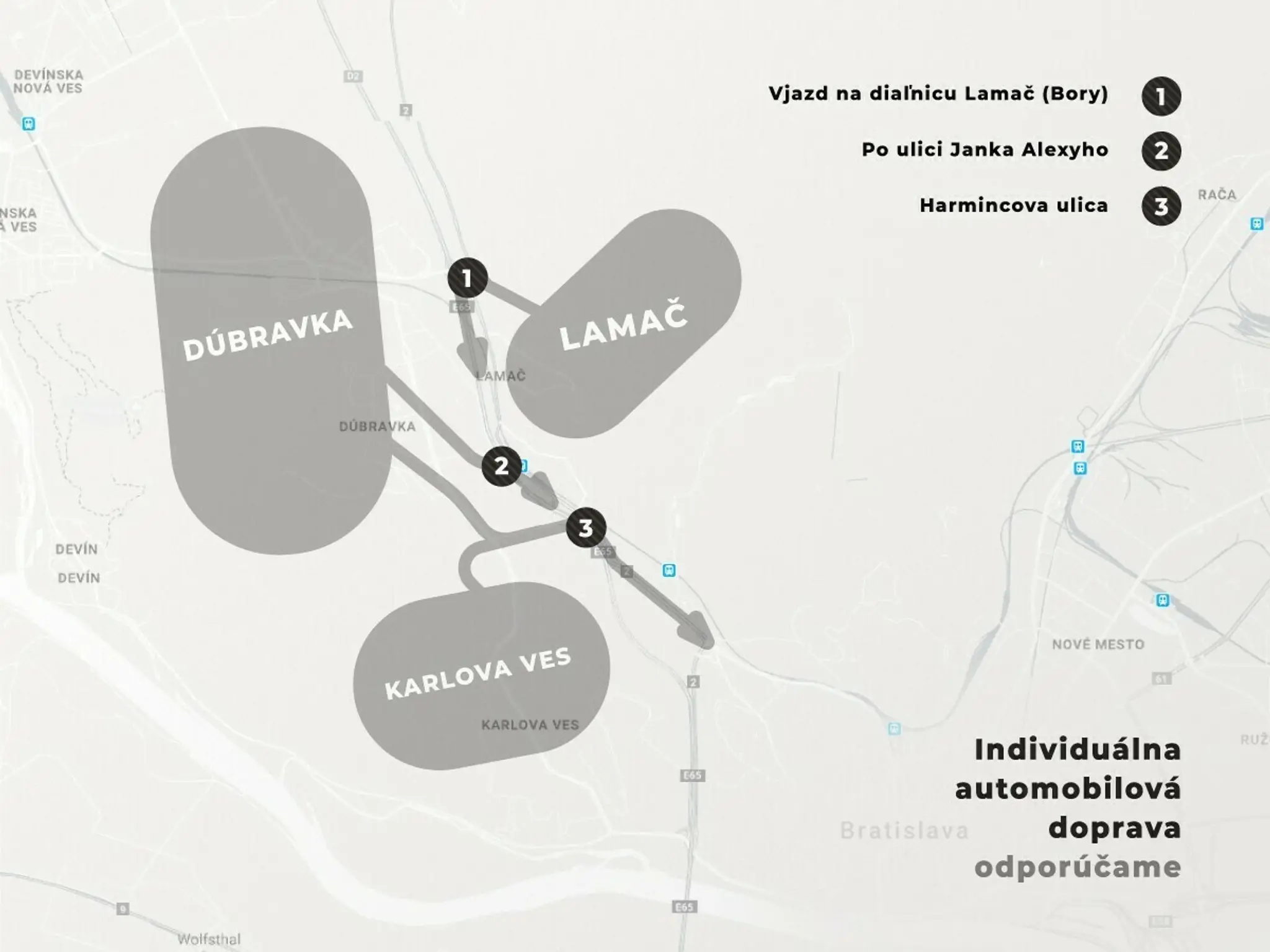 Modernizácia Dúbravsko-karloveskej radiály.