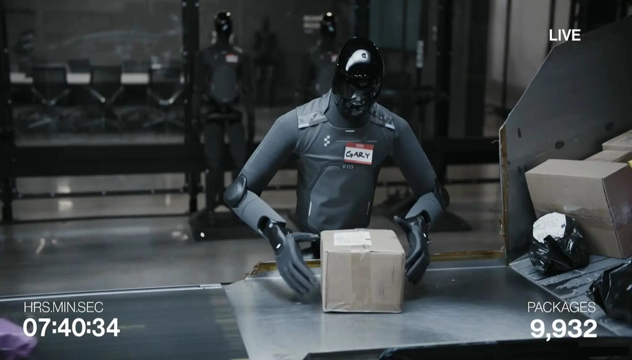 Humanoidný robot pracuje nonstop už 7 dní.