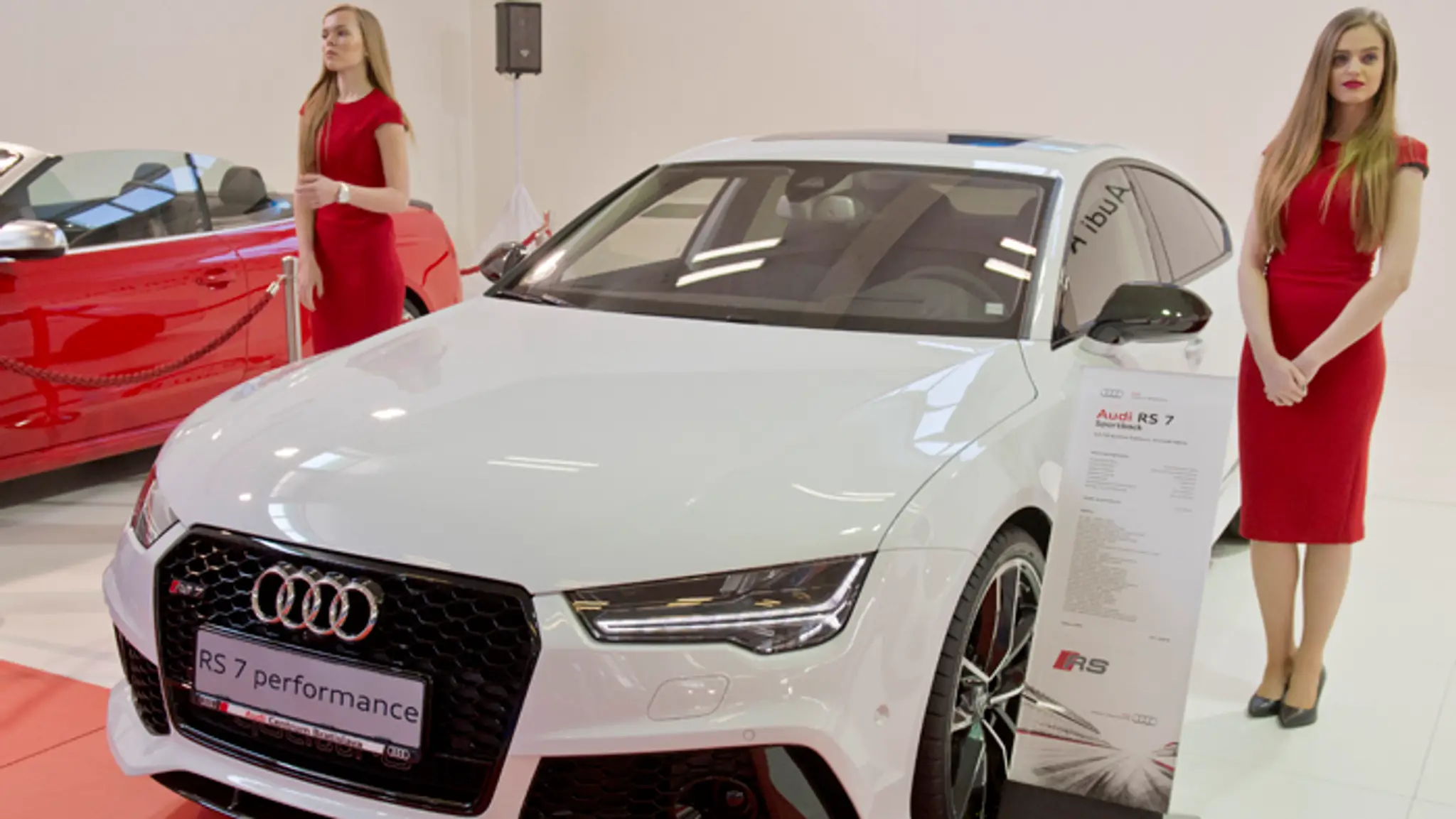 Premiéra automobilu Audi RS7 na bratislavskom Autosalóne.