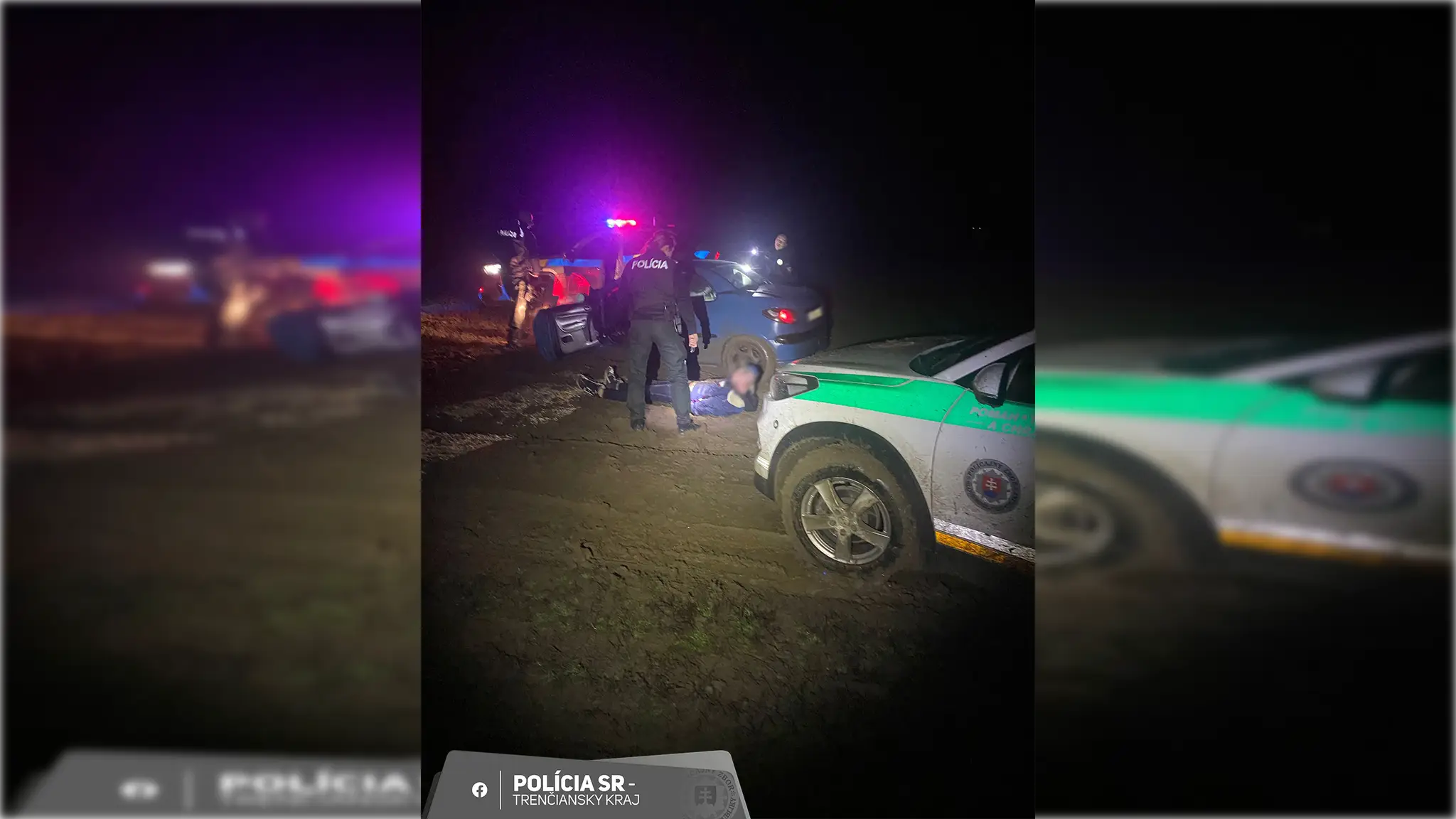 Polícia chytila muža pod vplyvom drog.