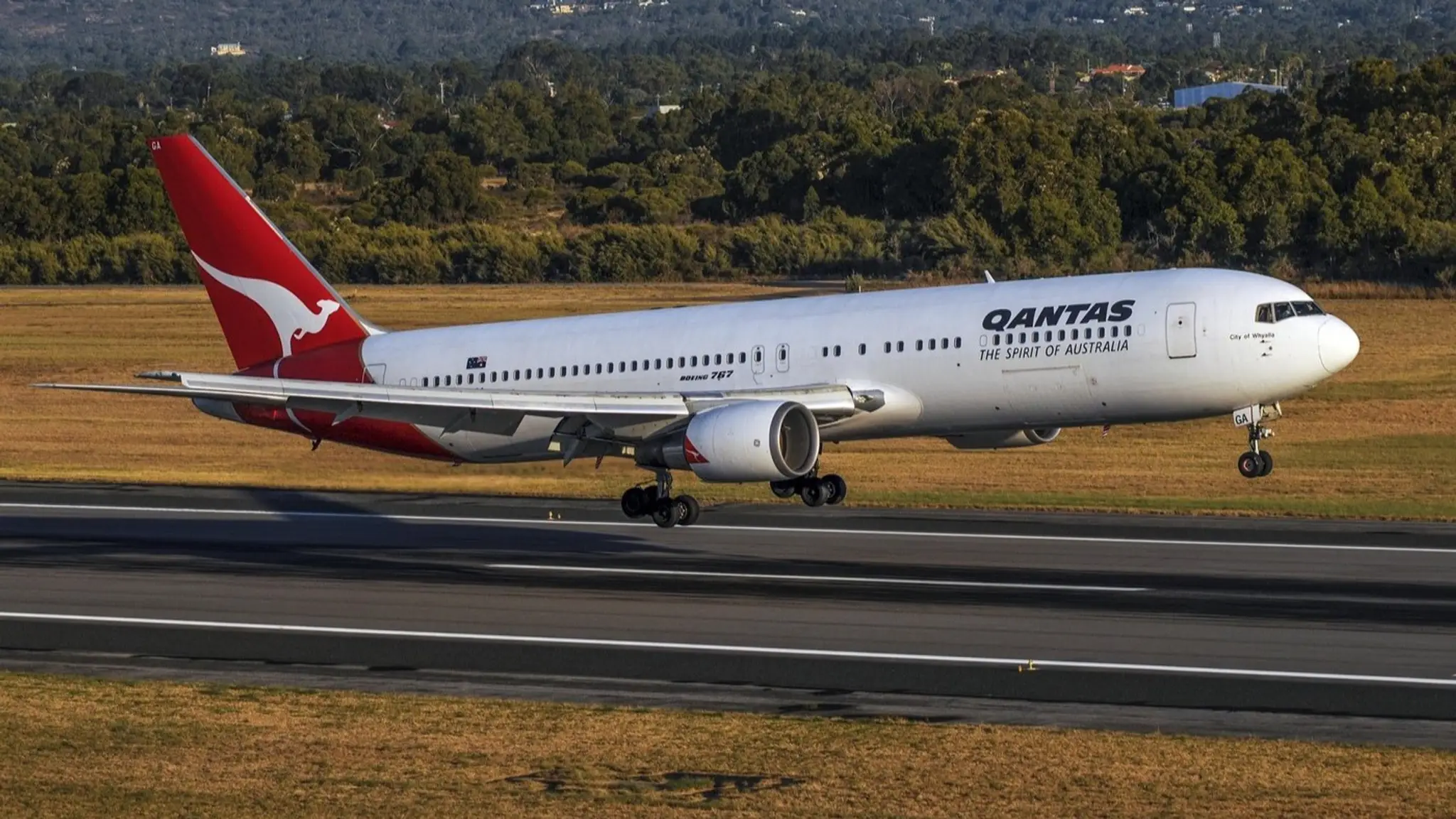 Lietadlo Qantas. Ilustračná snímka. 