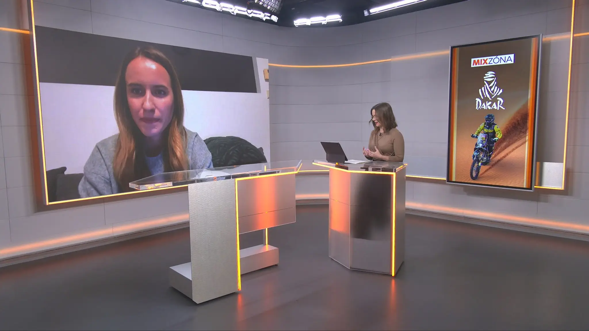 Nikola Moučková Červinková v TN live.