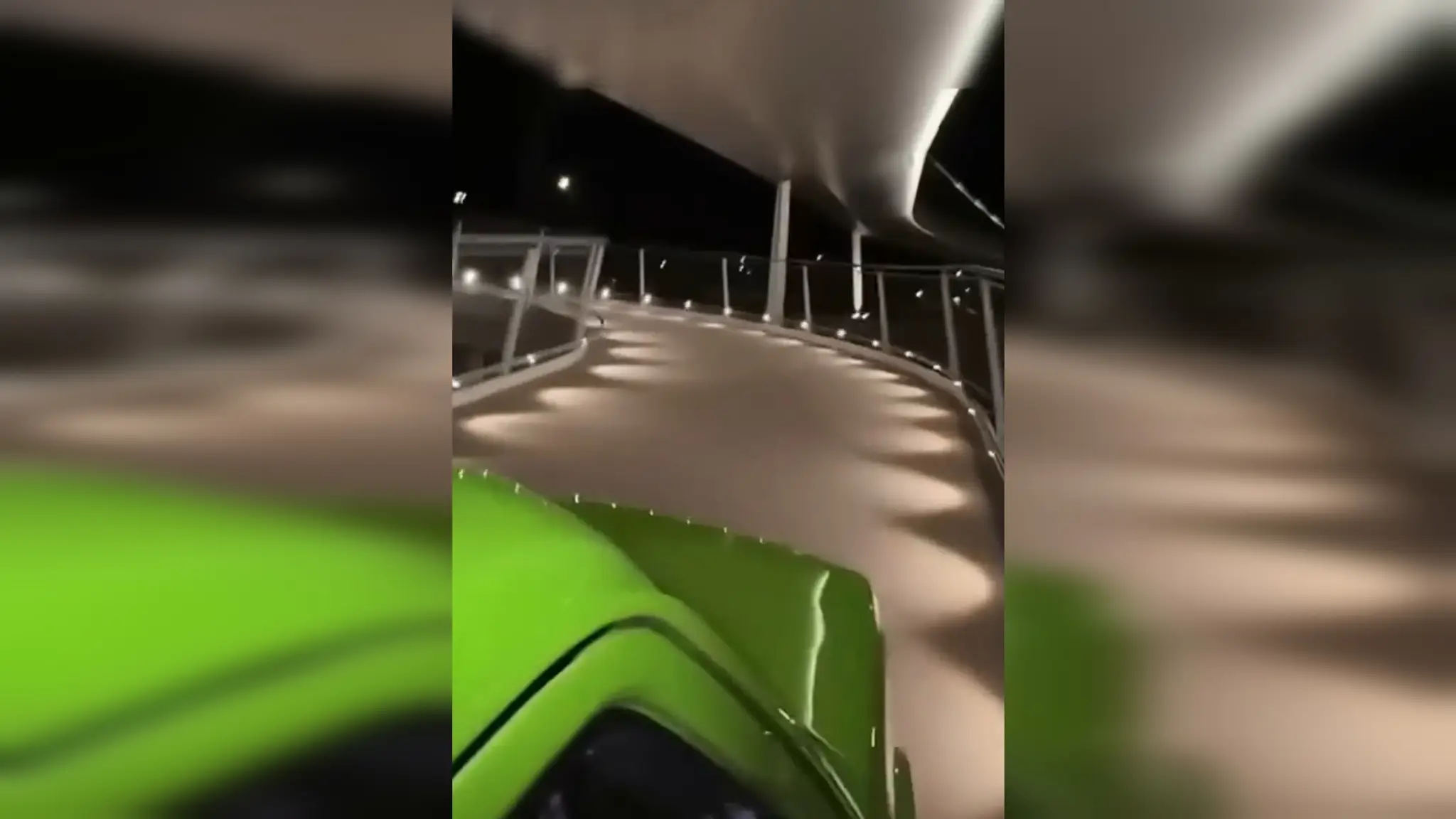 Jazda autom po cyklomoste