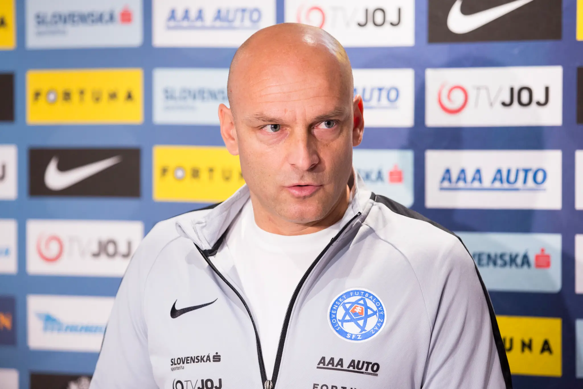 Tréner slovenskej futbalovej reprezentácie do 21 rokov Adrián Guľa.