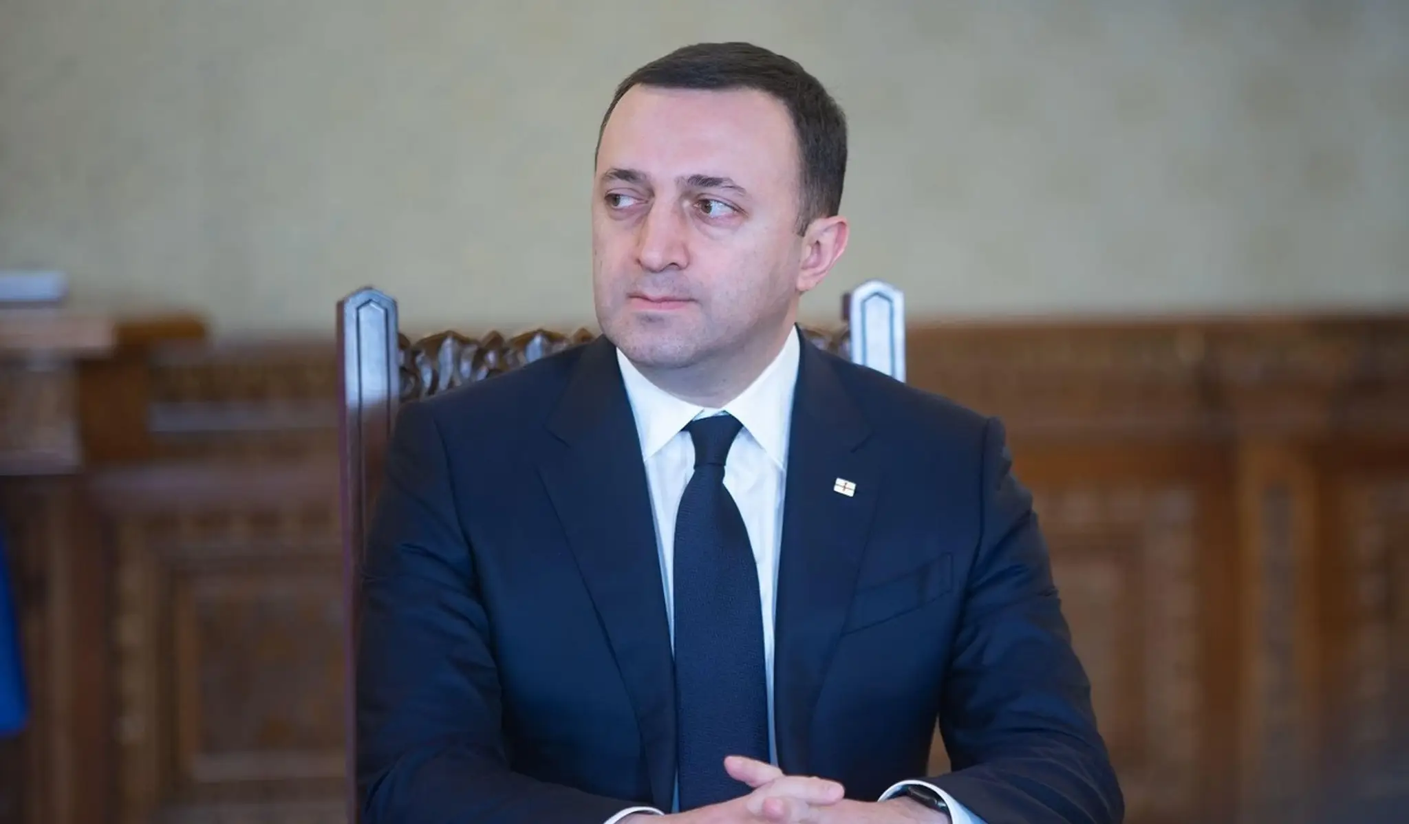 Gruzínsky premiér Irakli Garibašvili.