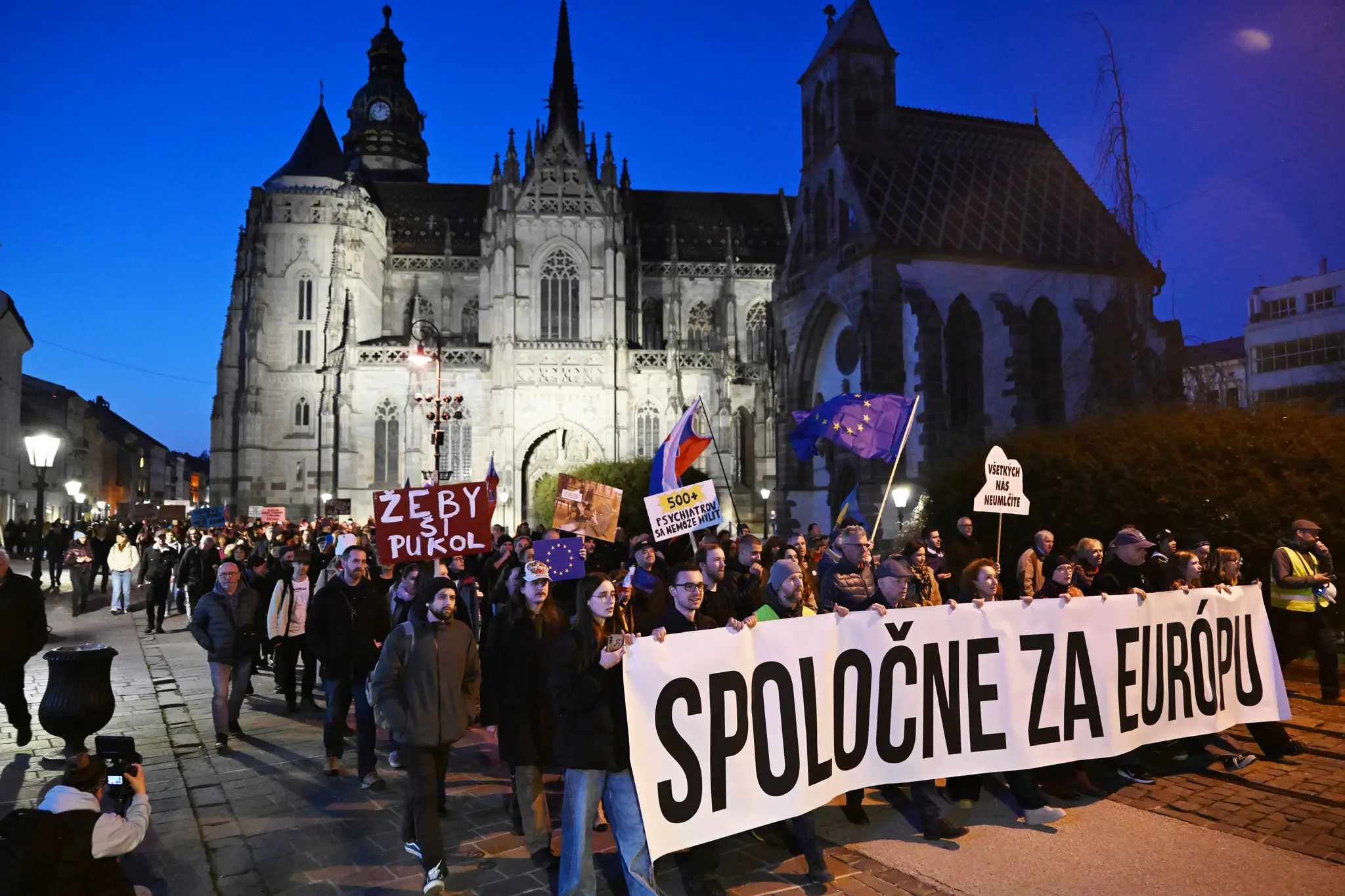 Protest v Košiciach
