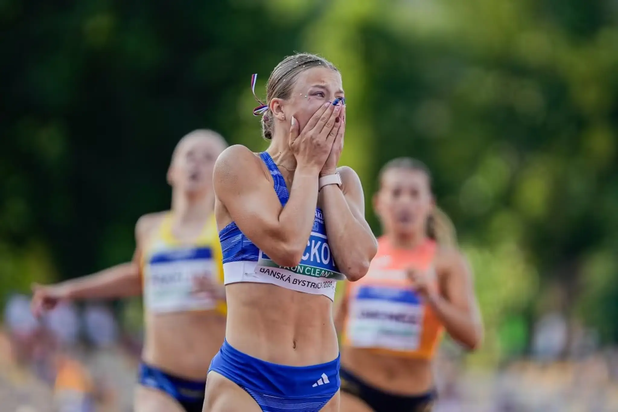 Laura Frličková po zisku zlata na ME do 18 rokov