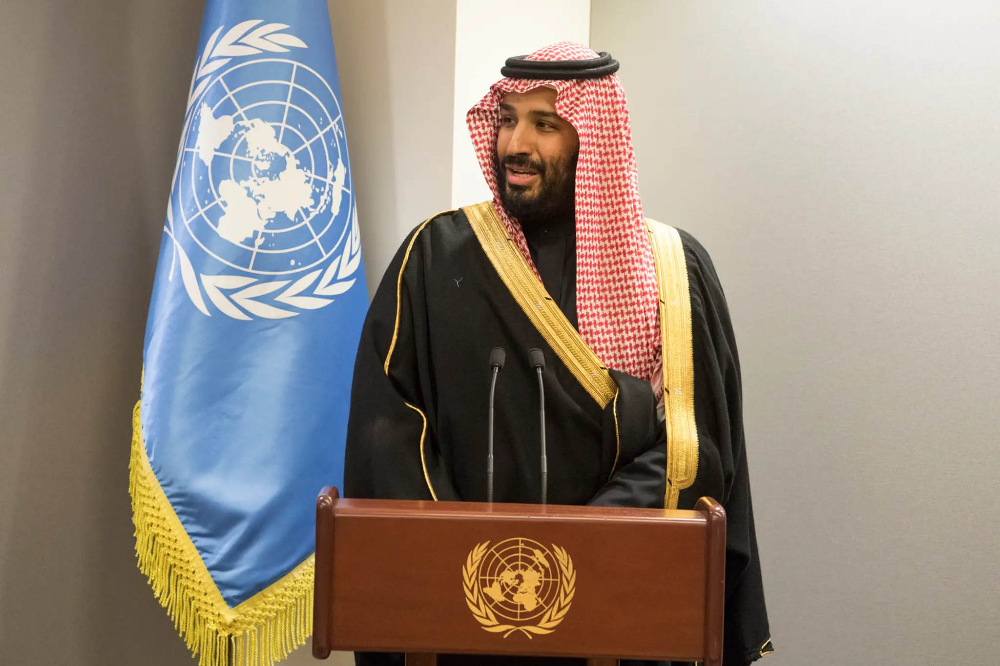 Saudskoarabský princ Mohammed bin Salman. 