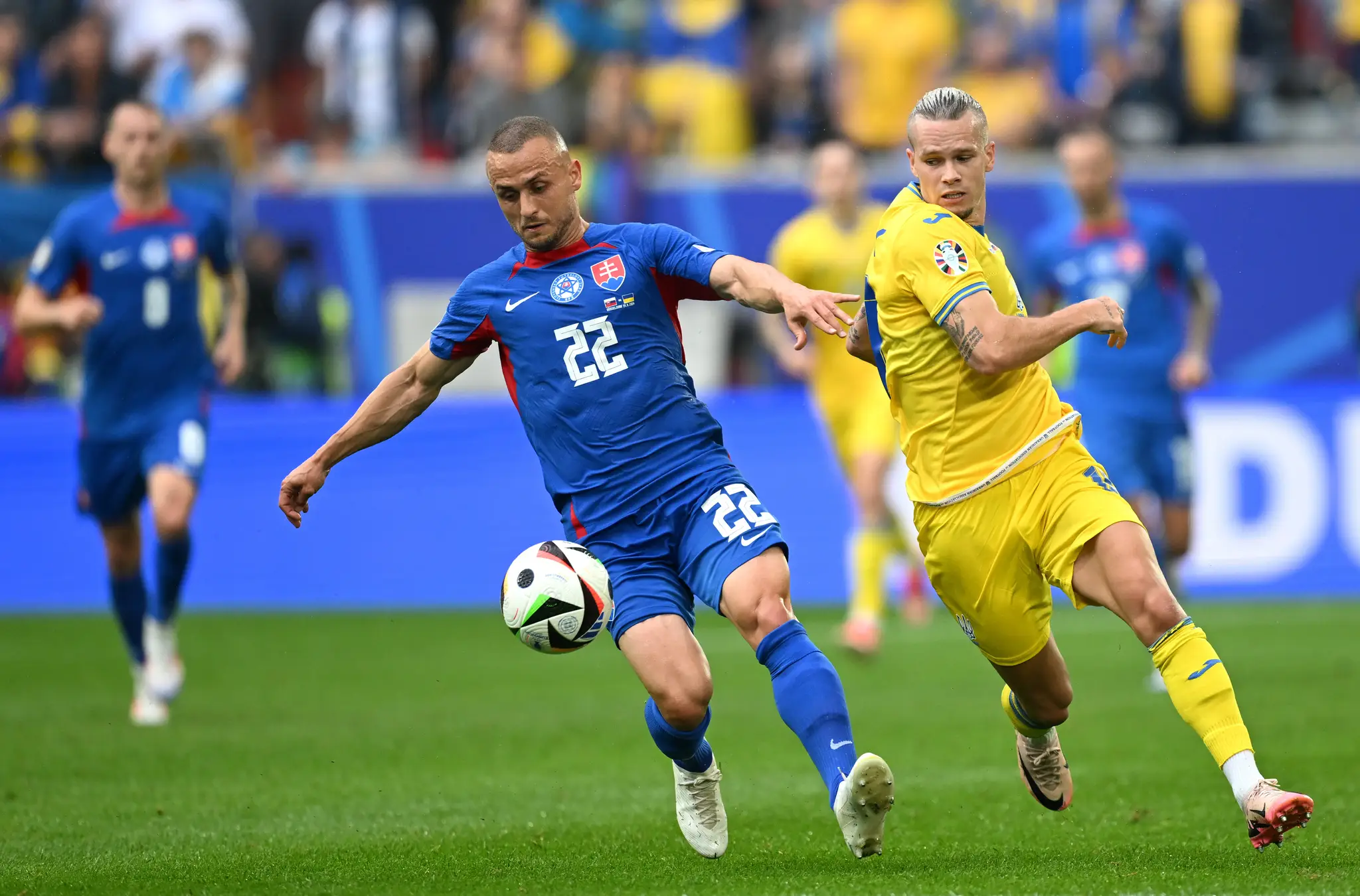 UEFA EURO 2024: Slovensko vs. Ukrajina