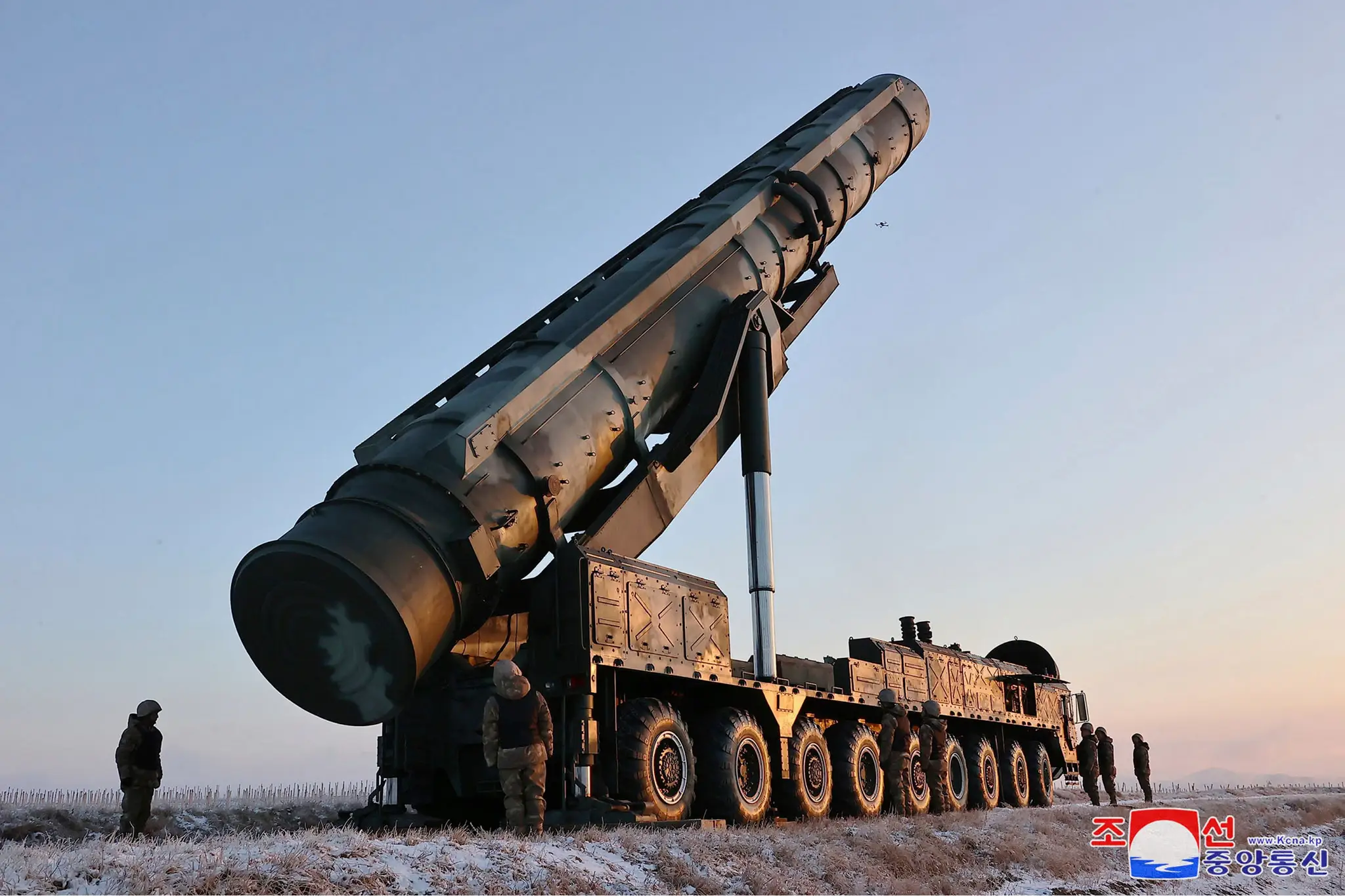 Nová medzikontinentálna balistická raketa (ICBM).