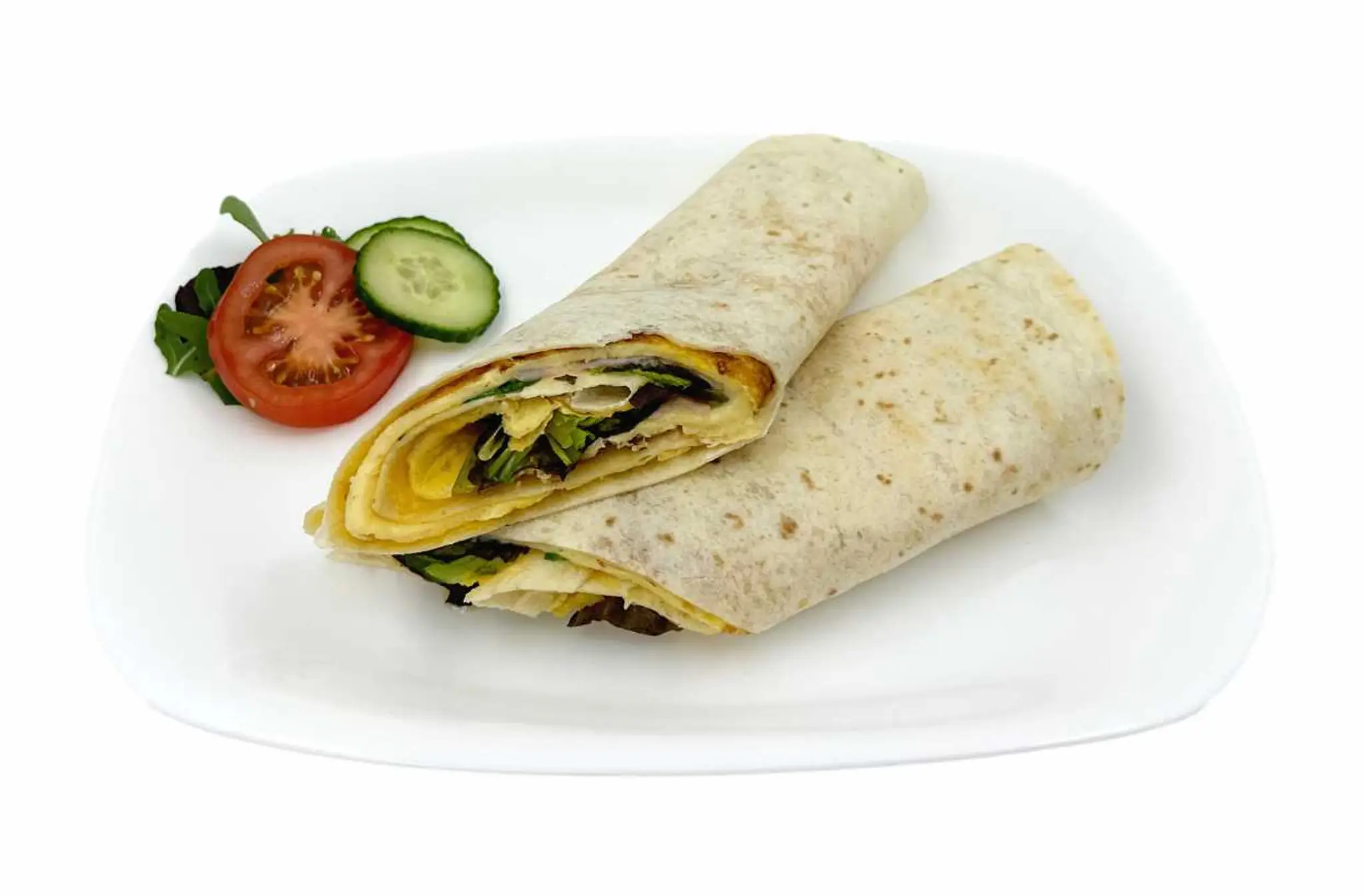 Tortilla s vaječnou omeletou