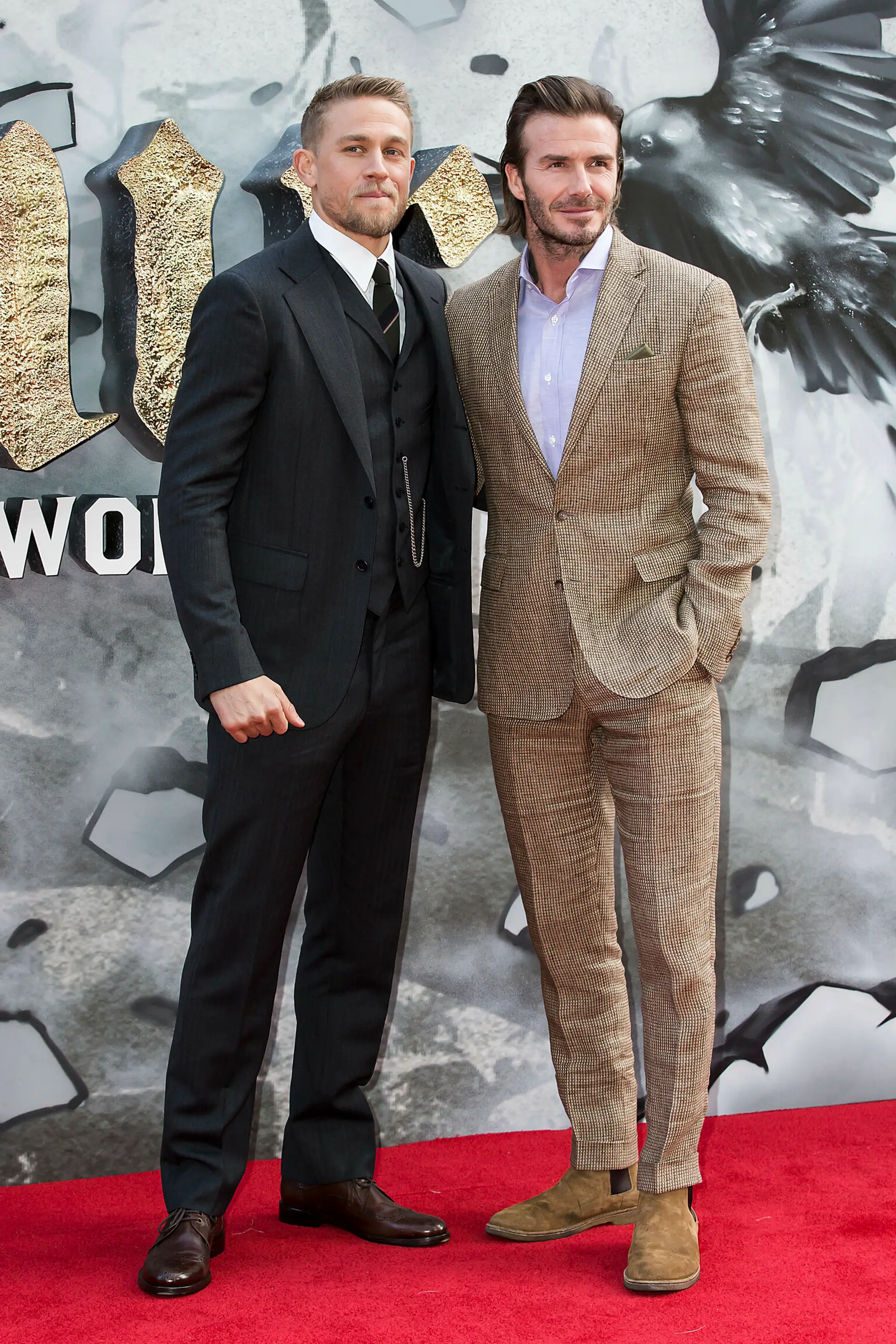 Charlie Hunman a David Beckham