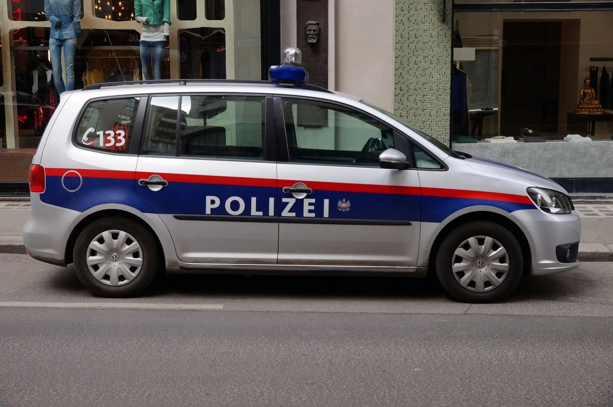 Rakúska polícia - ilustračná snímka.
