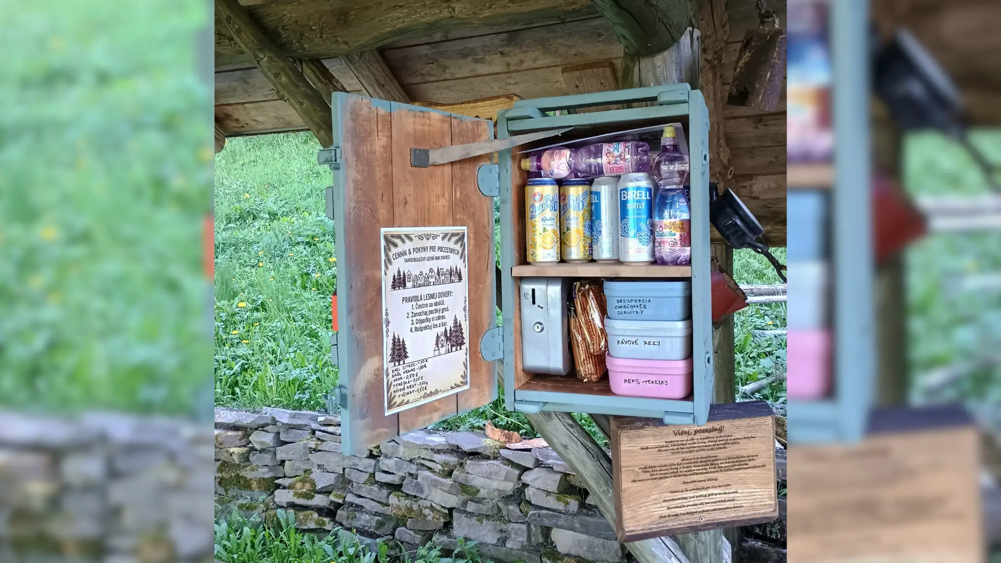 Na mieste zaniknutej obce vzniklo prekvapenie v lese.