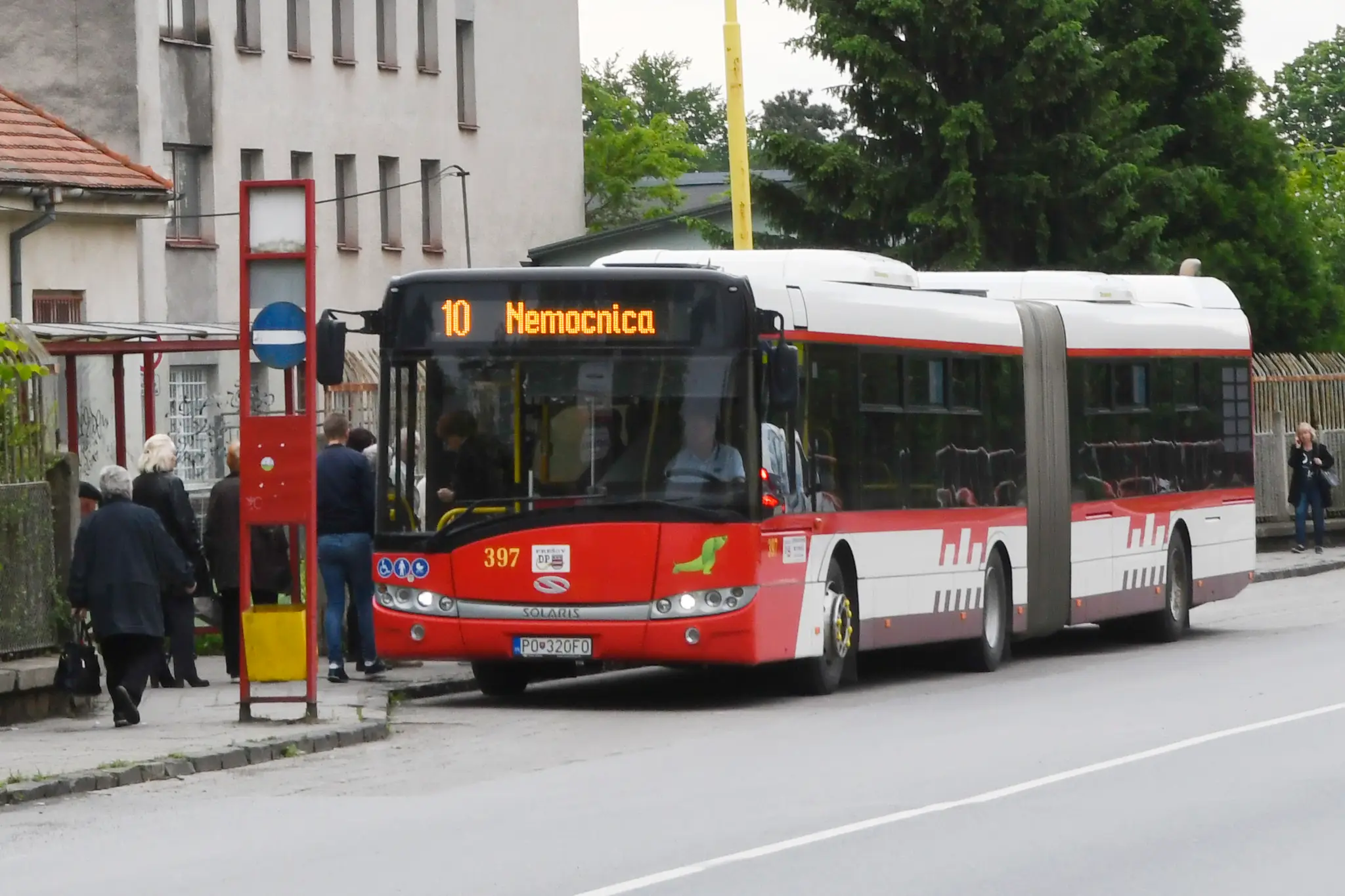 Trolejbus v Prešove. 