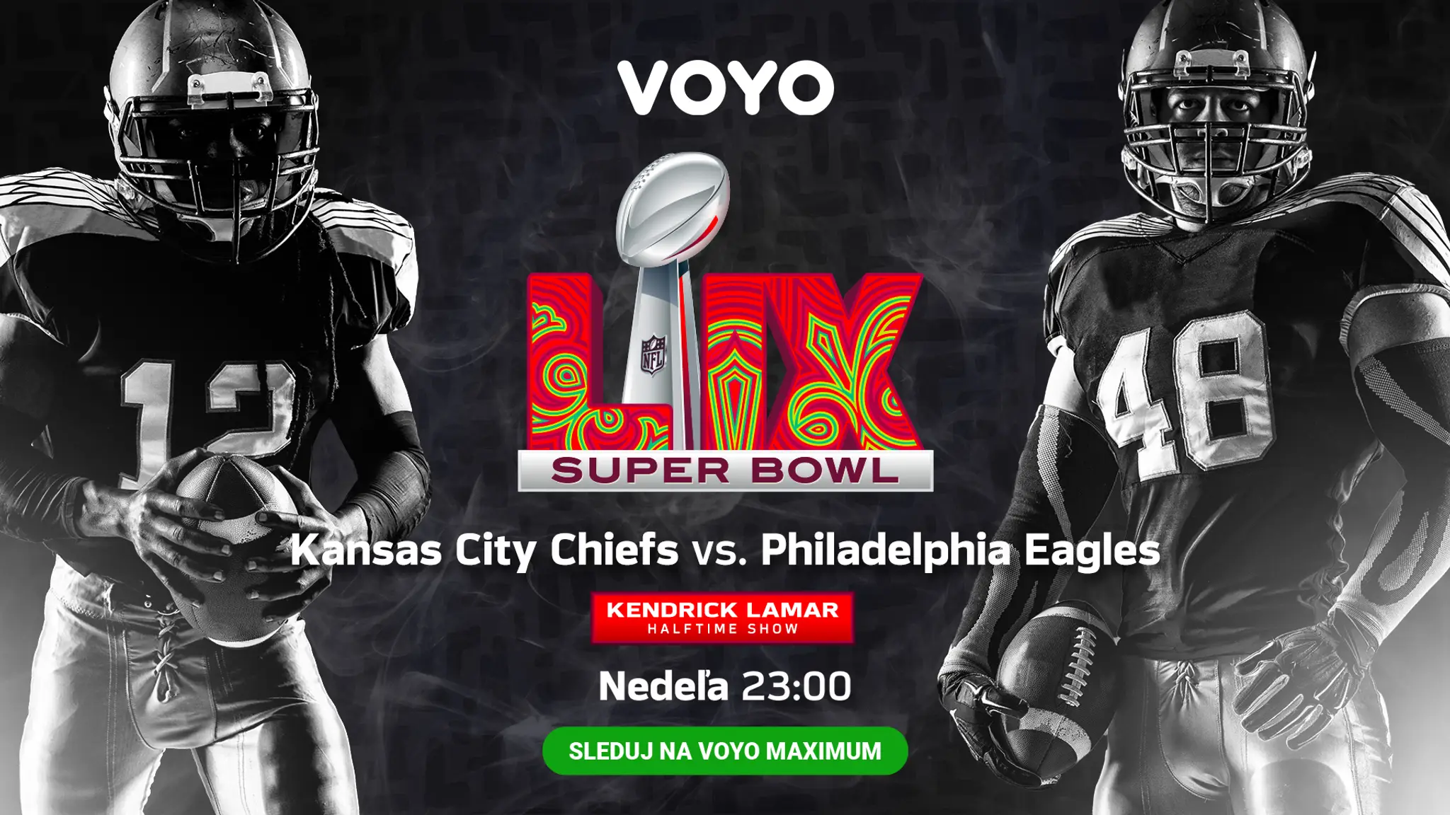 Super Bowl na Voyo