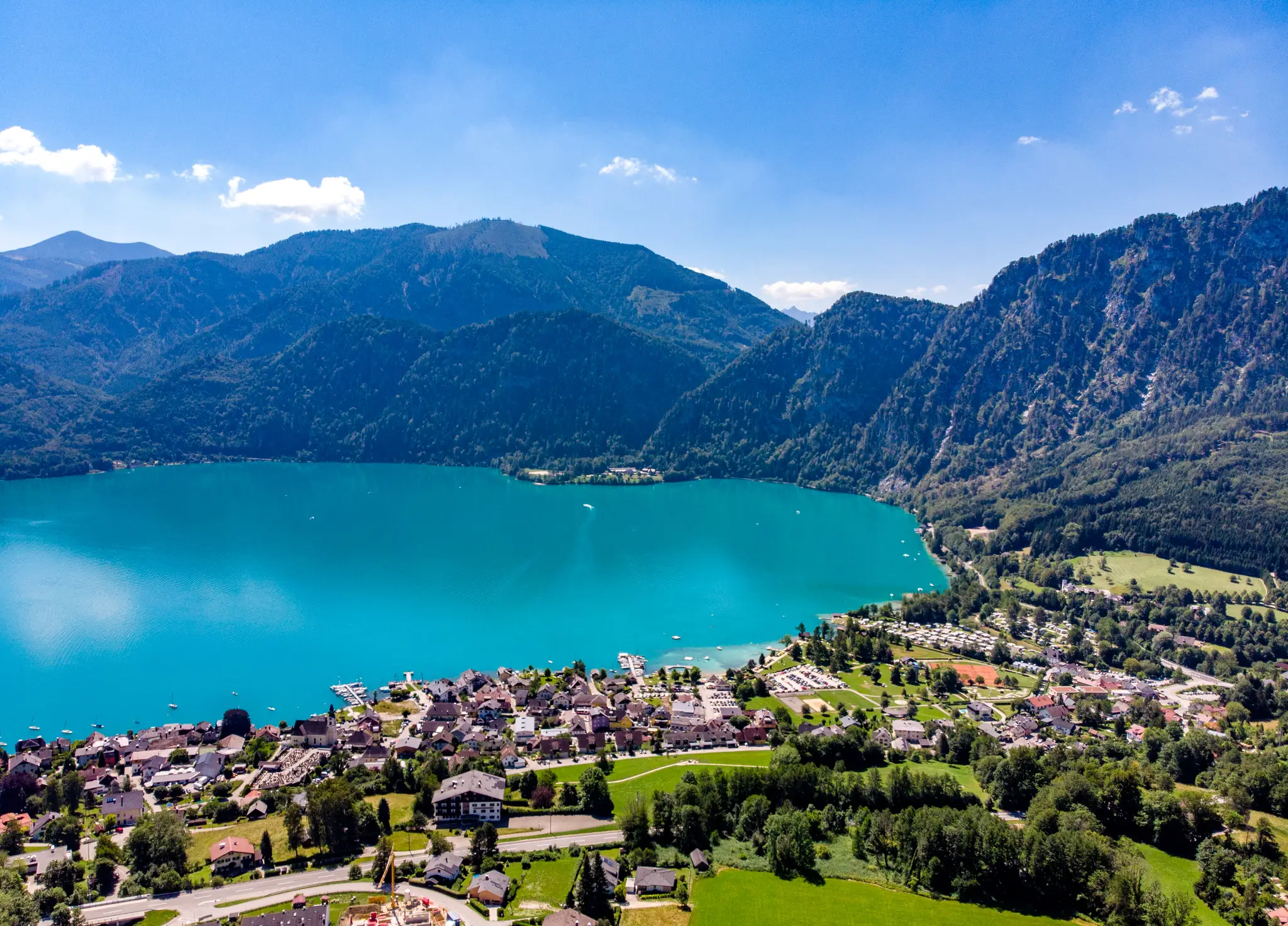 Jazero Attersee.