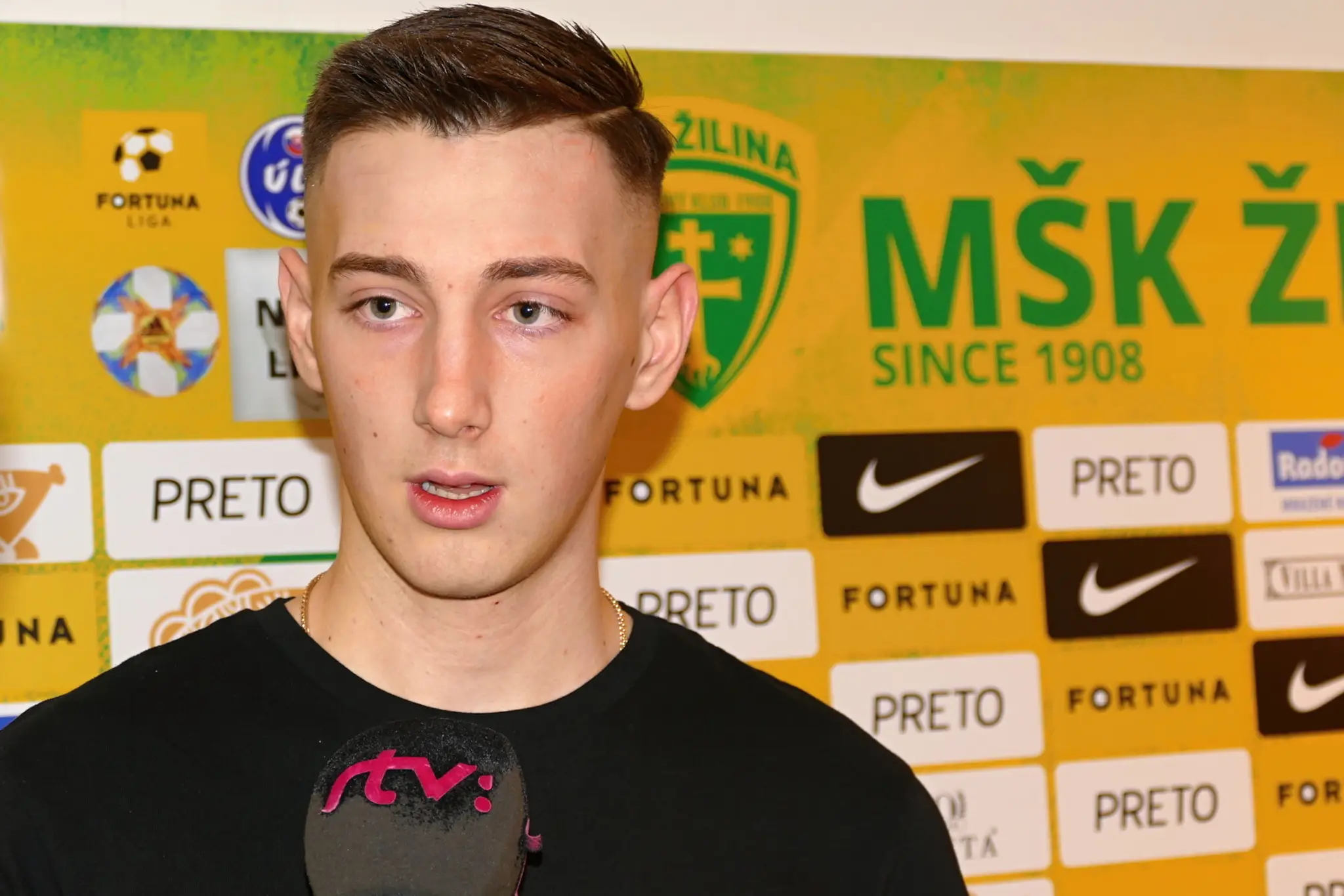 Róbert Boženík zo Žiliny počas úvodného zrazu zimnej prípravy.