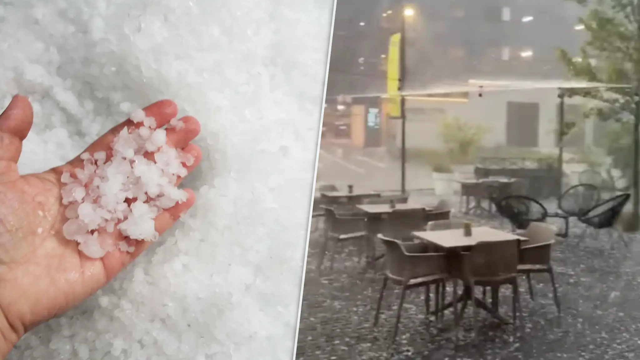 Krupobitie na severe Slovenska 