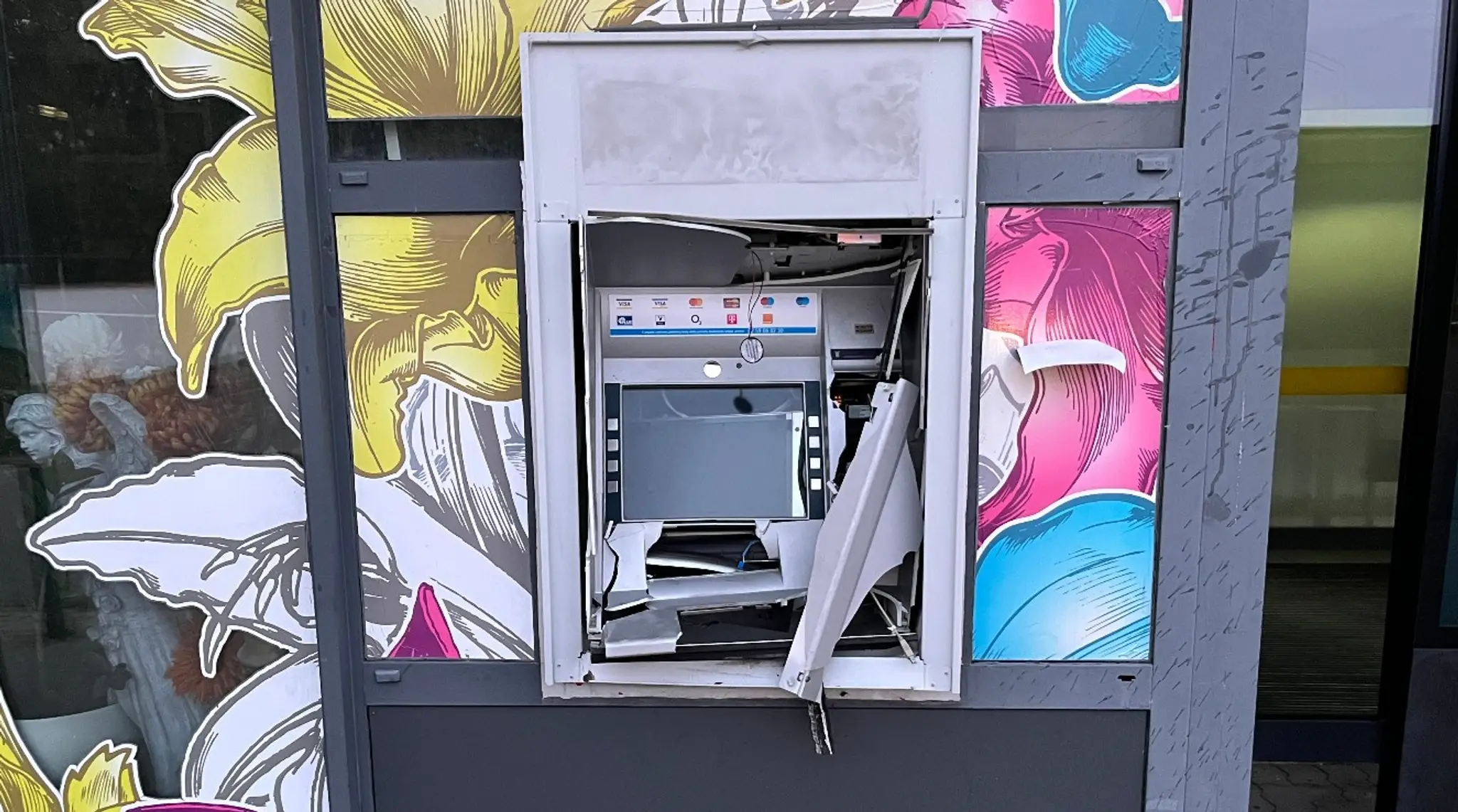 Bankomat v Malackách.