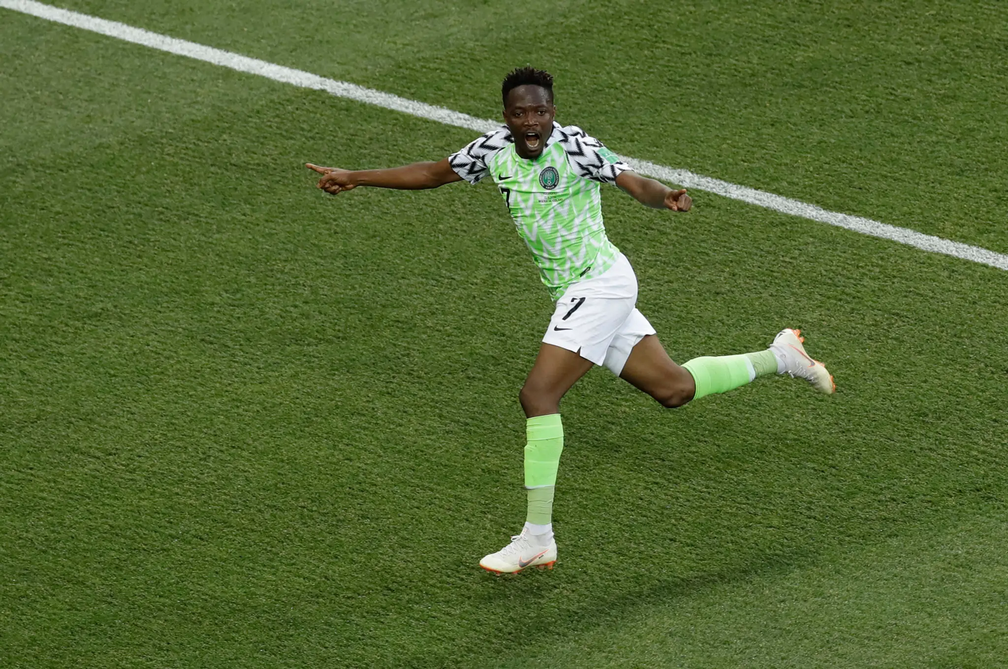 Hrdinom zápasu bol Ahmed Musa.