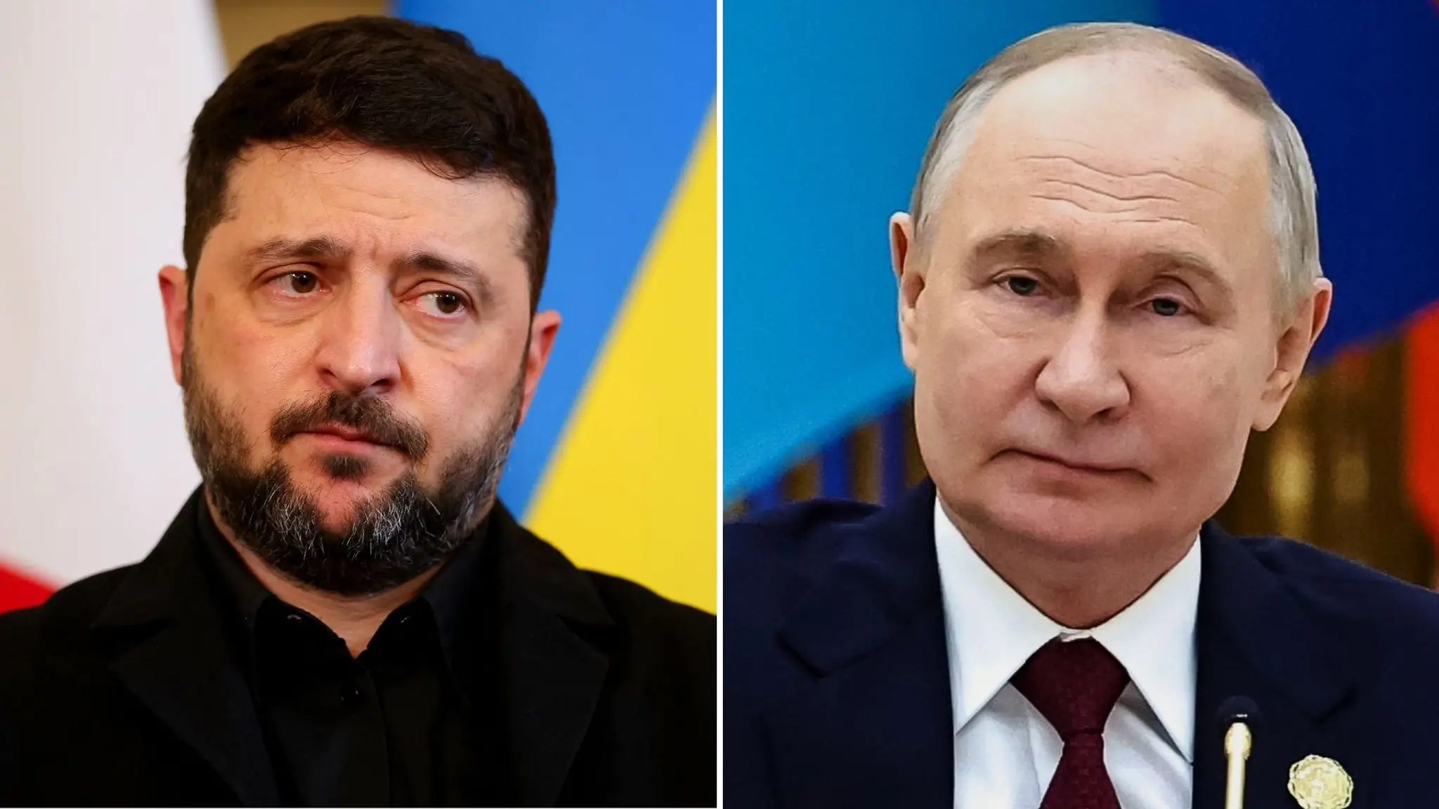 Volodymyr Zelenskyj, Vladimir Putin