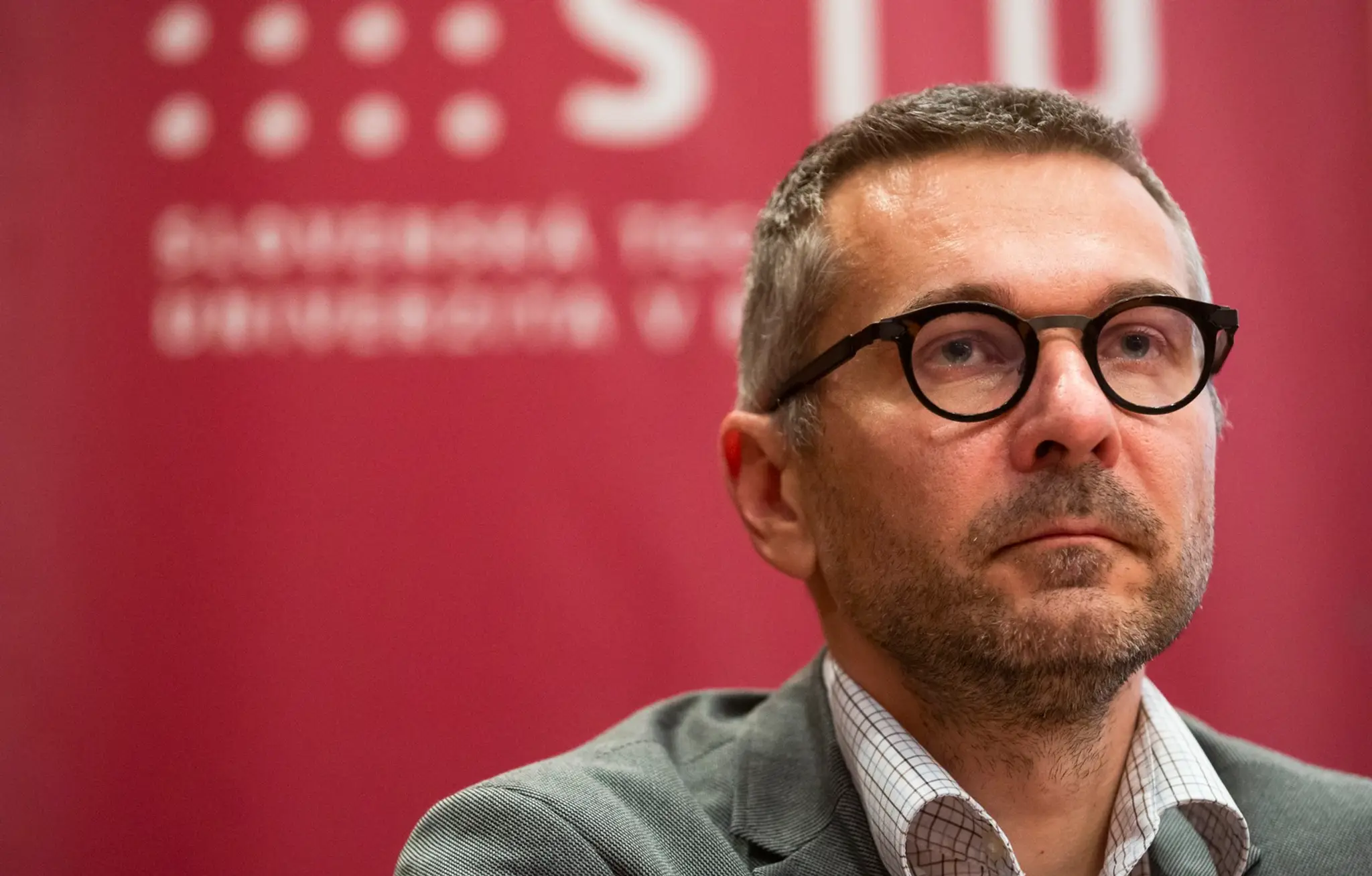 Na snímke dekan Fakulty informatiky a informačných technológií Slovenskej technickej univerzity (STU) Ivan Kotuliak.