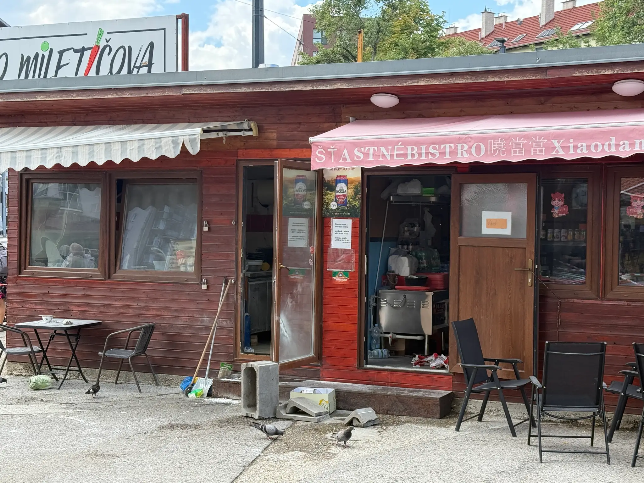 Výbuch na trhovisku Miletičova