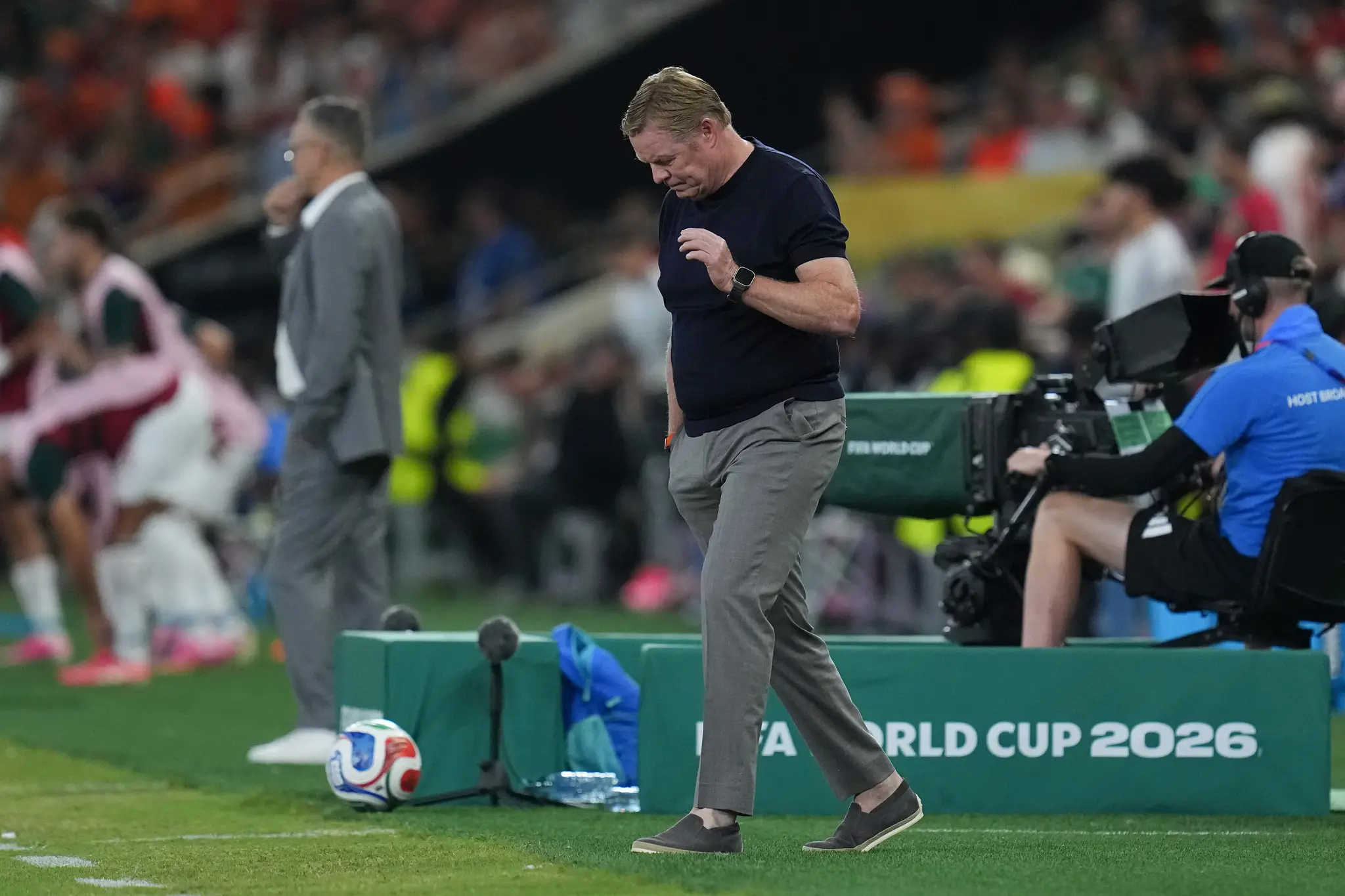 Tréner Ronald Koeman.
