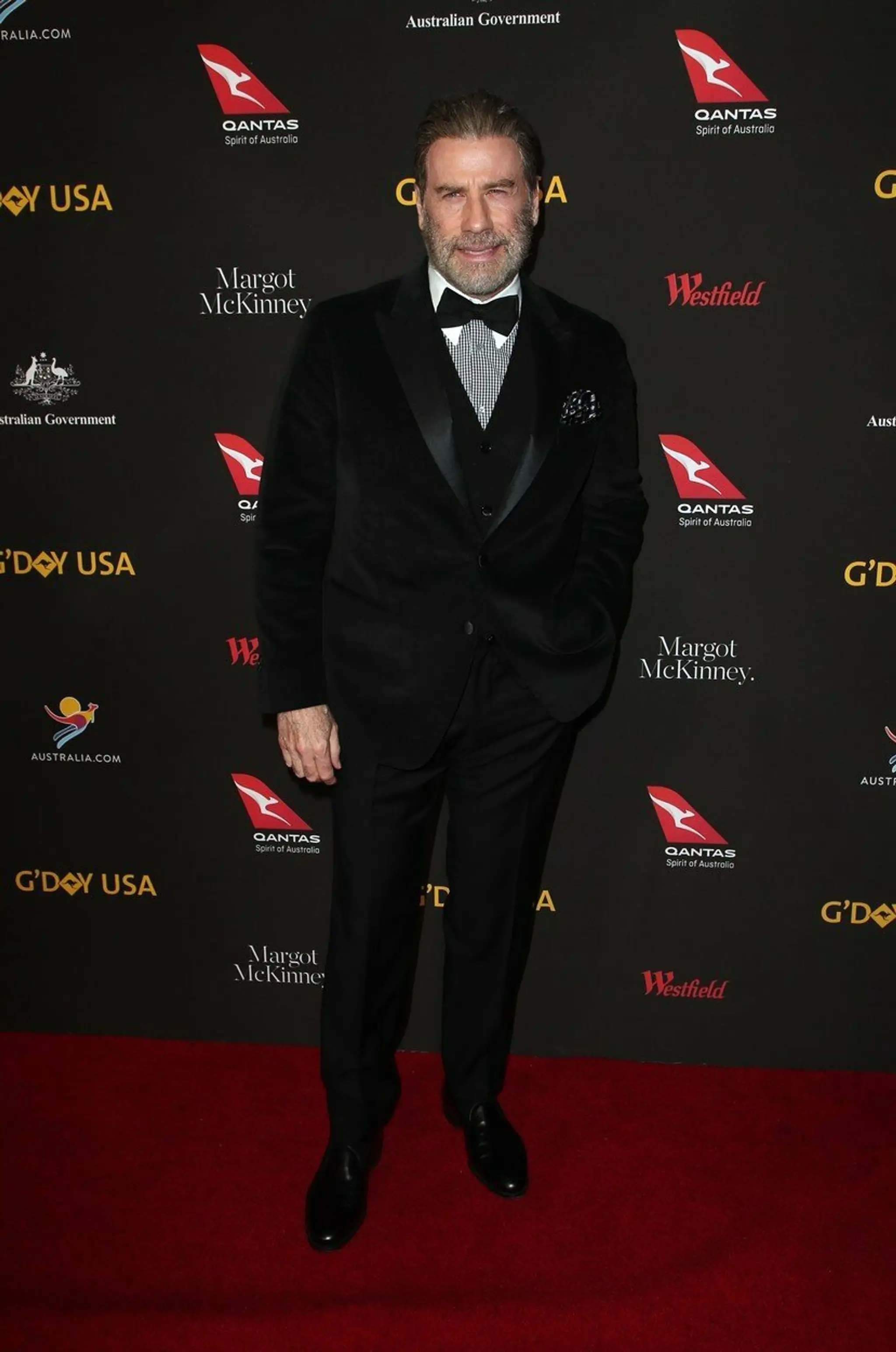 John Travolta a Olivia Newton-John na G'Day USA
