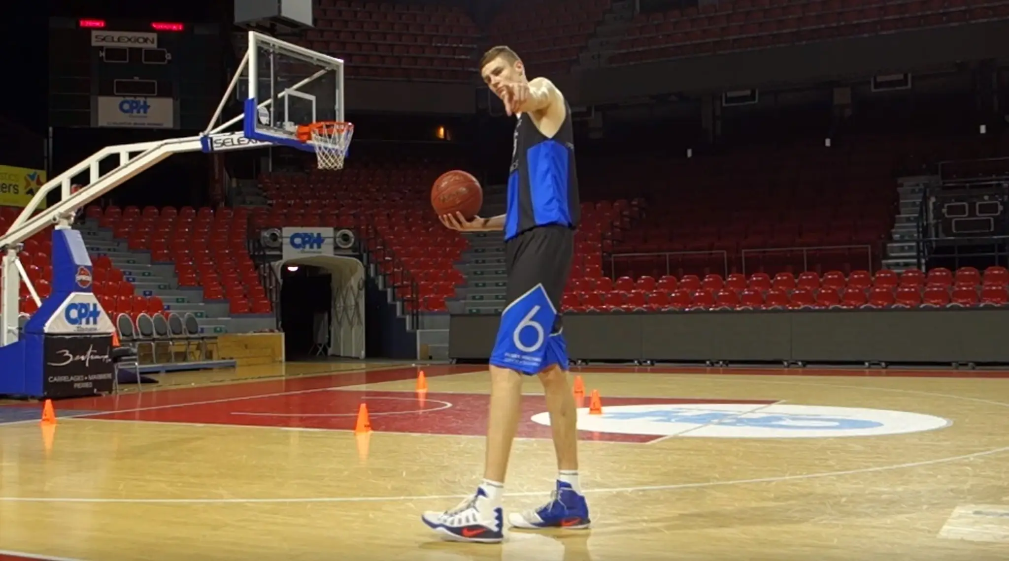 Slovenský basketbalista Michael Fusek.