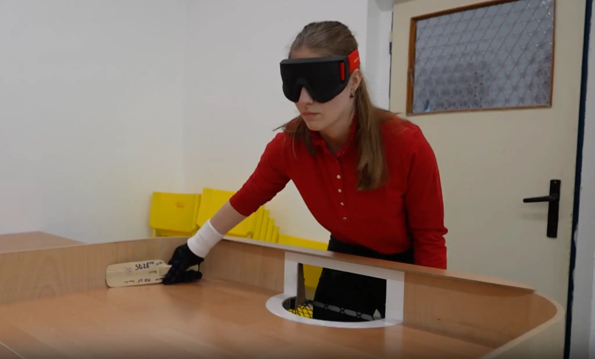Nevidiaca športovkyňa Tatiana