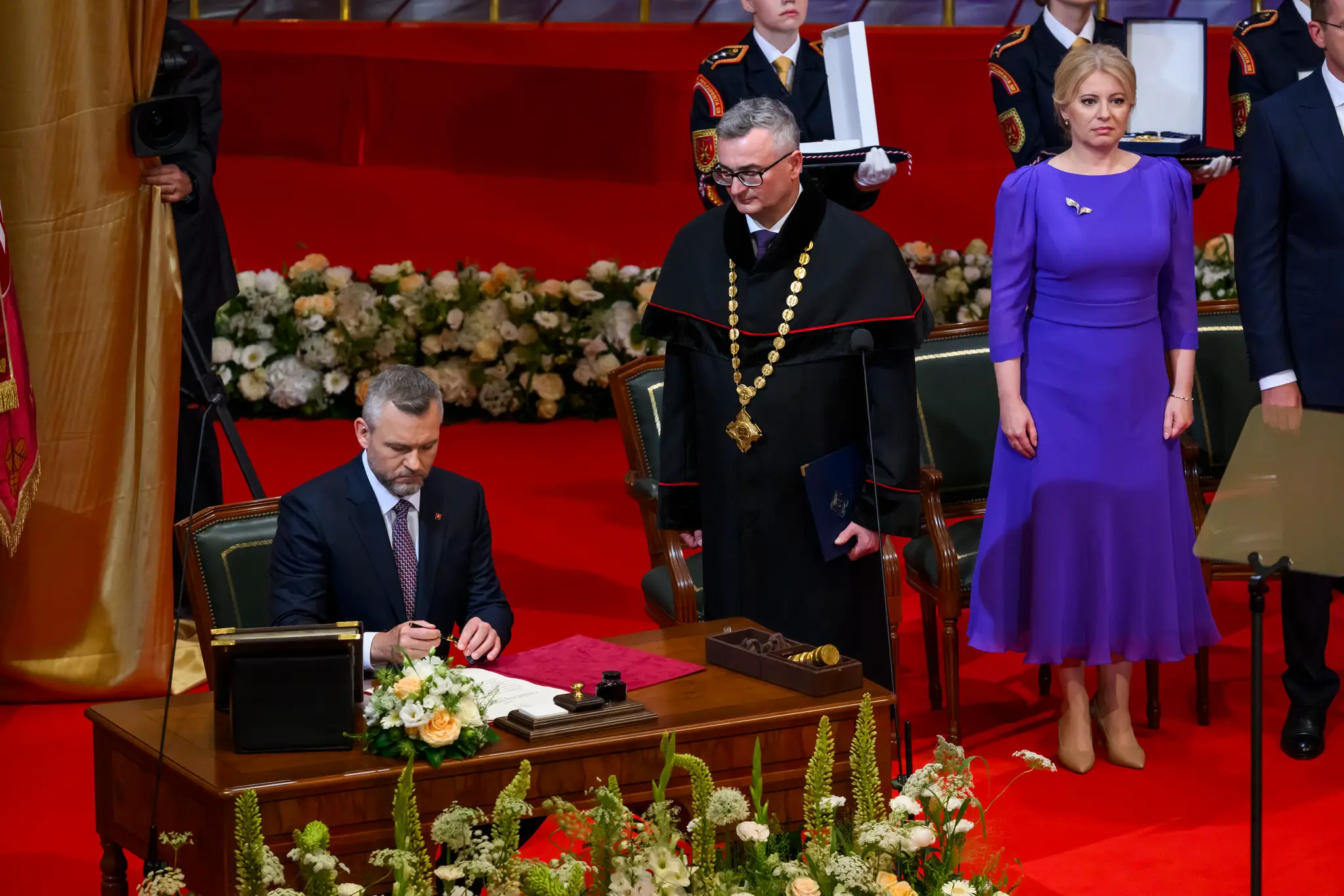 Inaugurácia prezidenta Petra Pellegriniho.