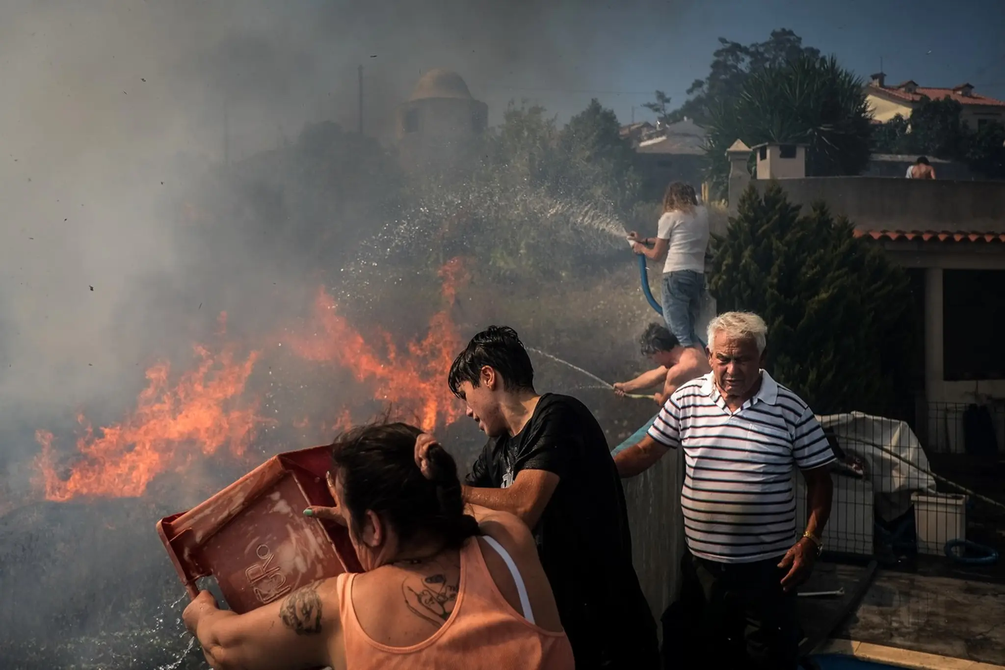 Lesné požiare v Portugalsku