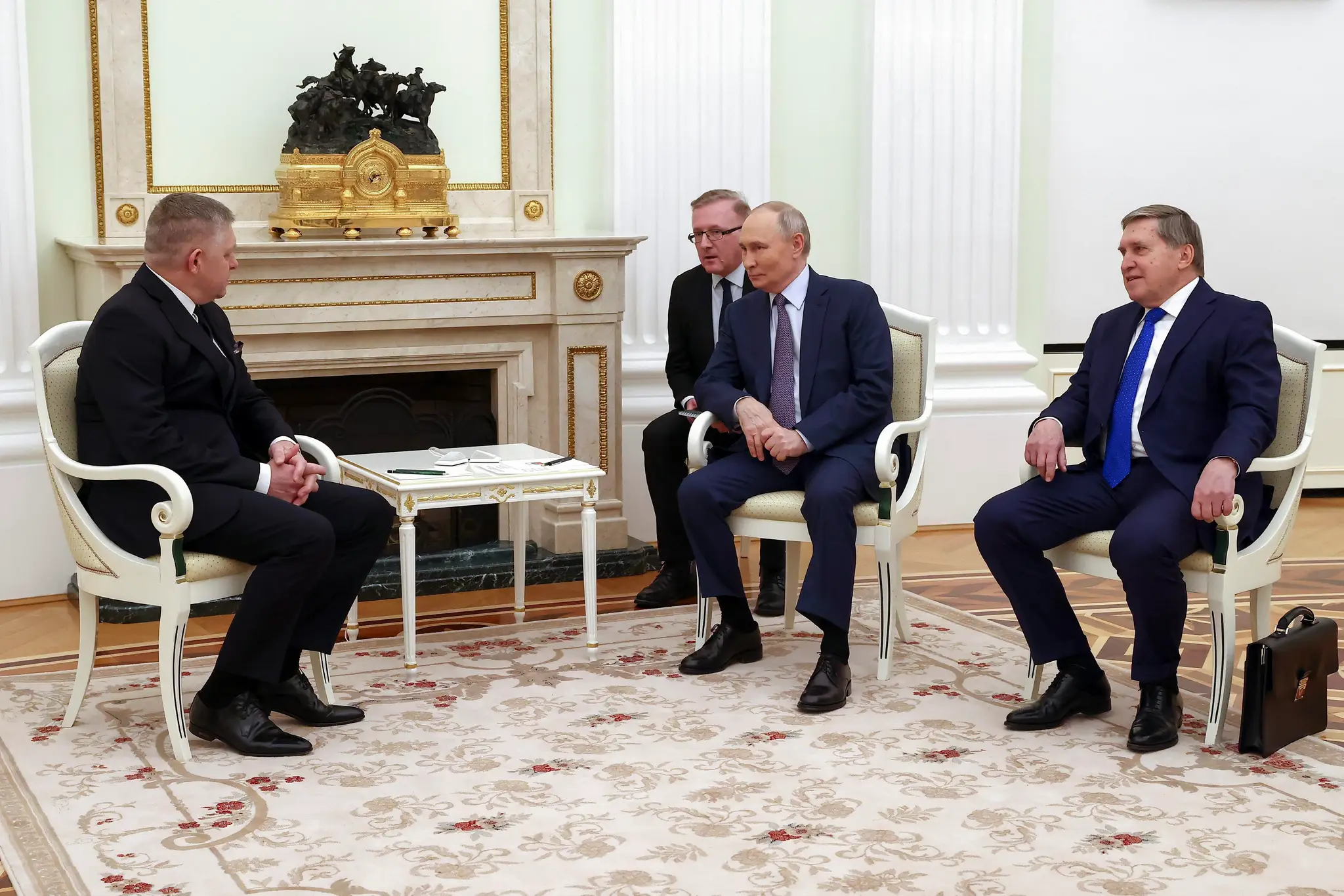 Premiér Robert Fico rokoval s ruským prezidentom Vladimirom Putinom