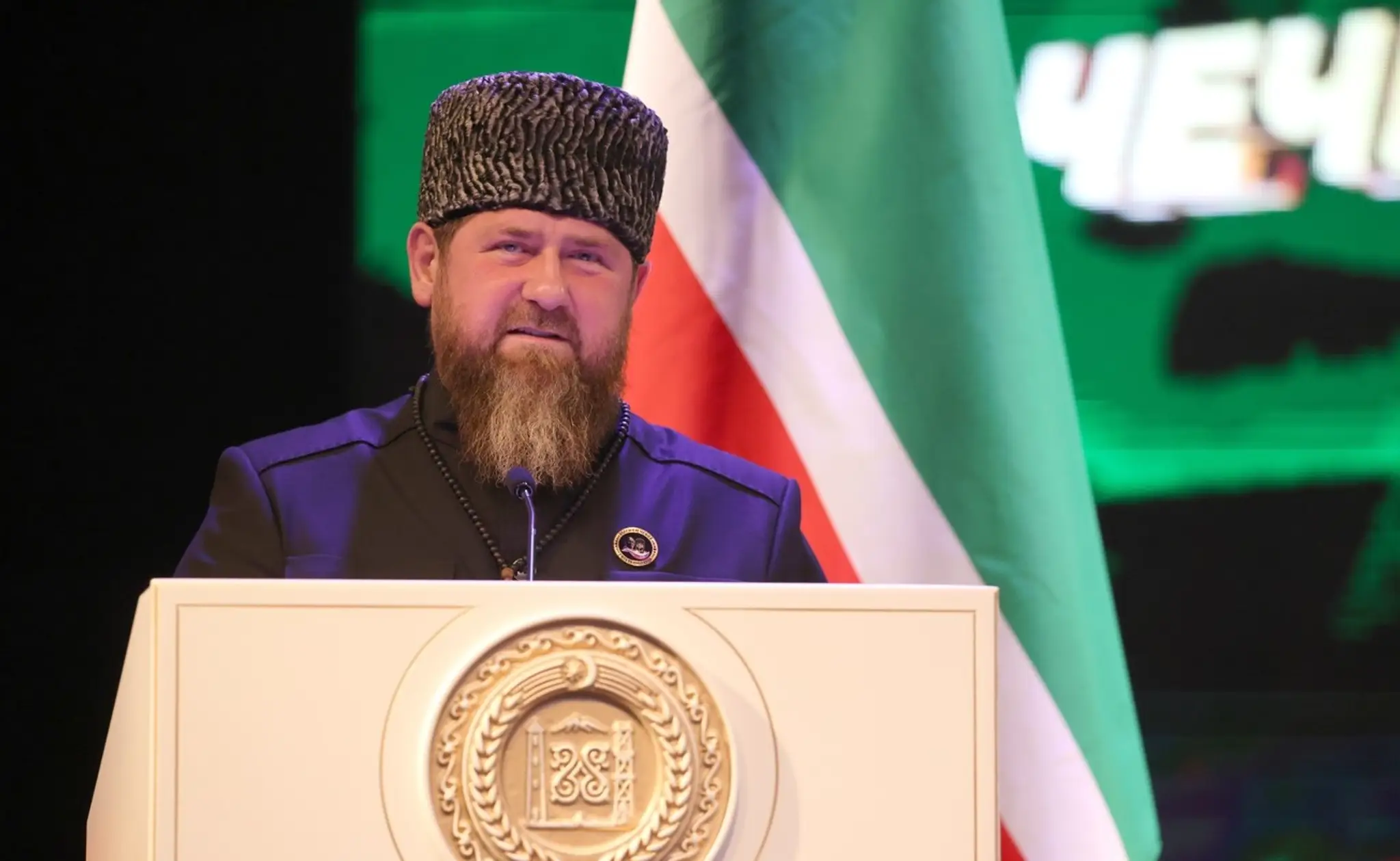 Čečenský vodca Ramzan Kadyrov.
